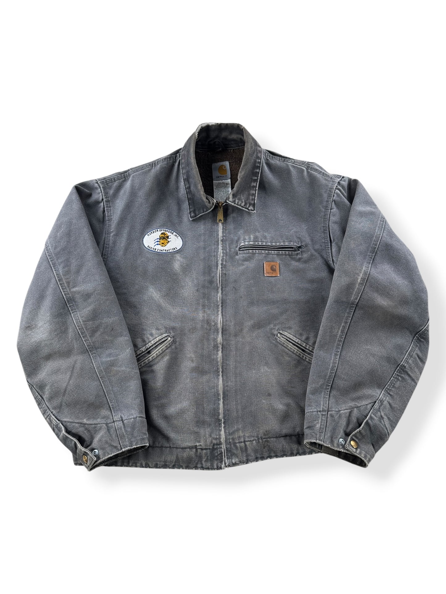 Front of Carhartt Gravel Detroit Jacket SZ XL