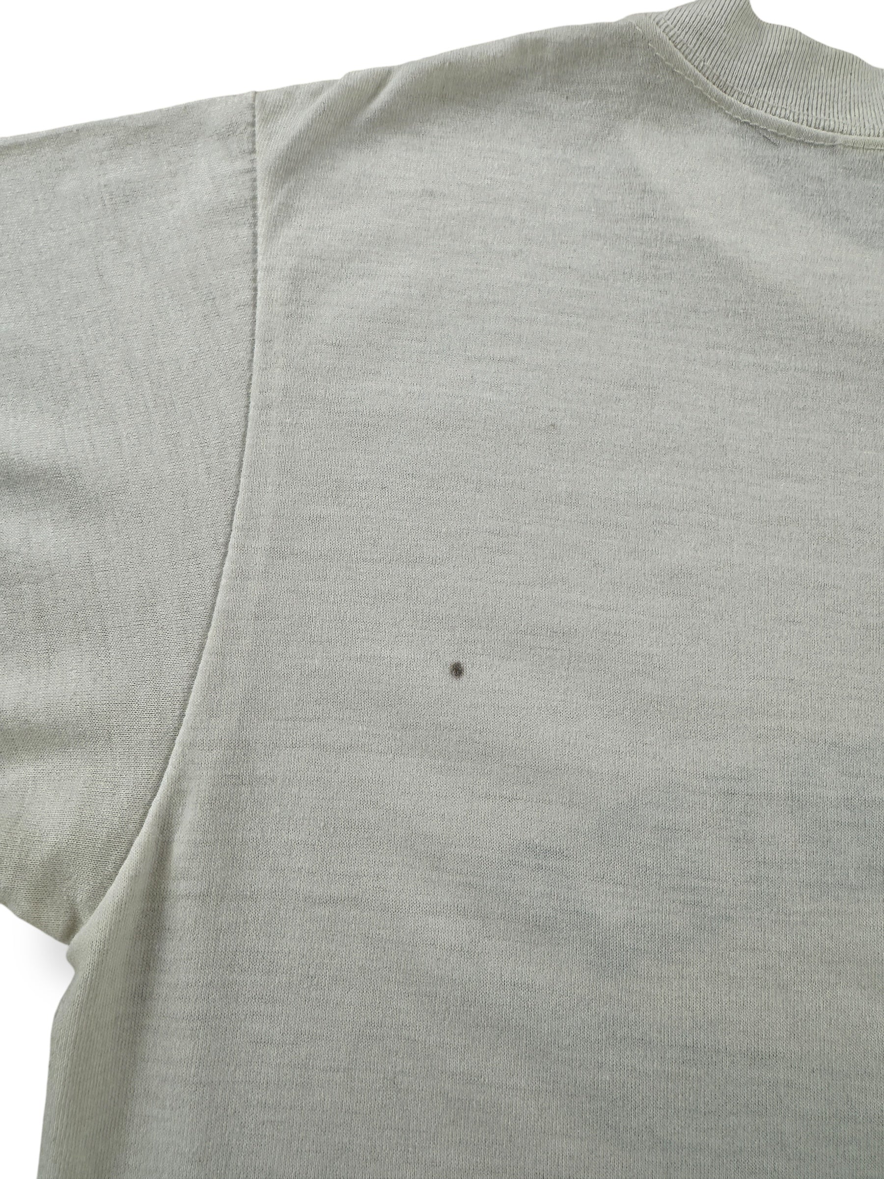 Stain on Vintage Fort Rucker Alaska Crew Chief Tee SZ S