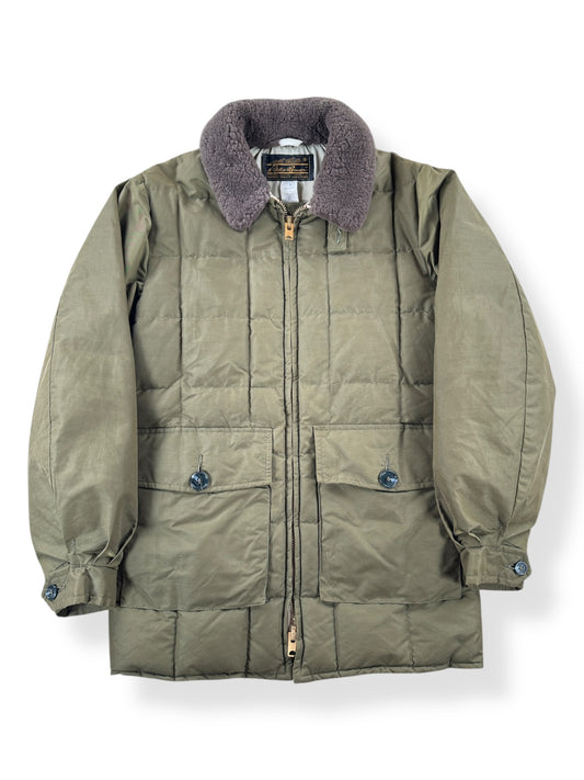 Front of Vintage Eddie Bauer Fur Collar Down Coat SZ M