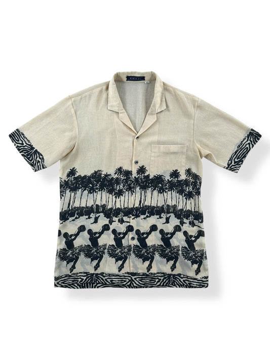 Front of Vintage Amax Aloha Shirt SZ S