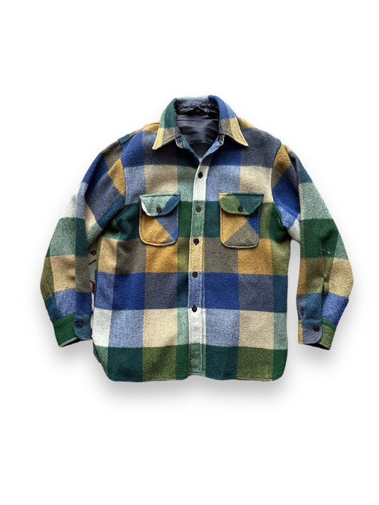 front of Vintage Penneys Towncraft CPO Flannel SZ M