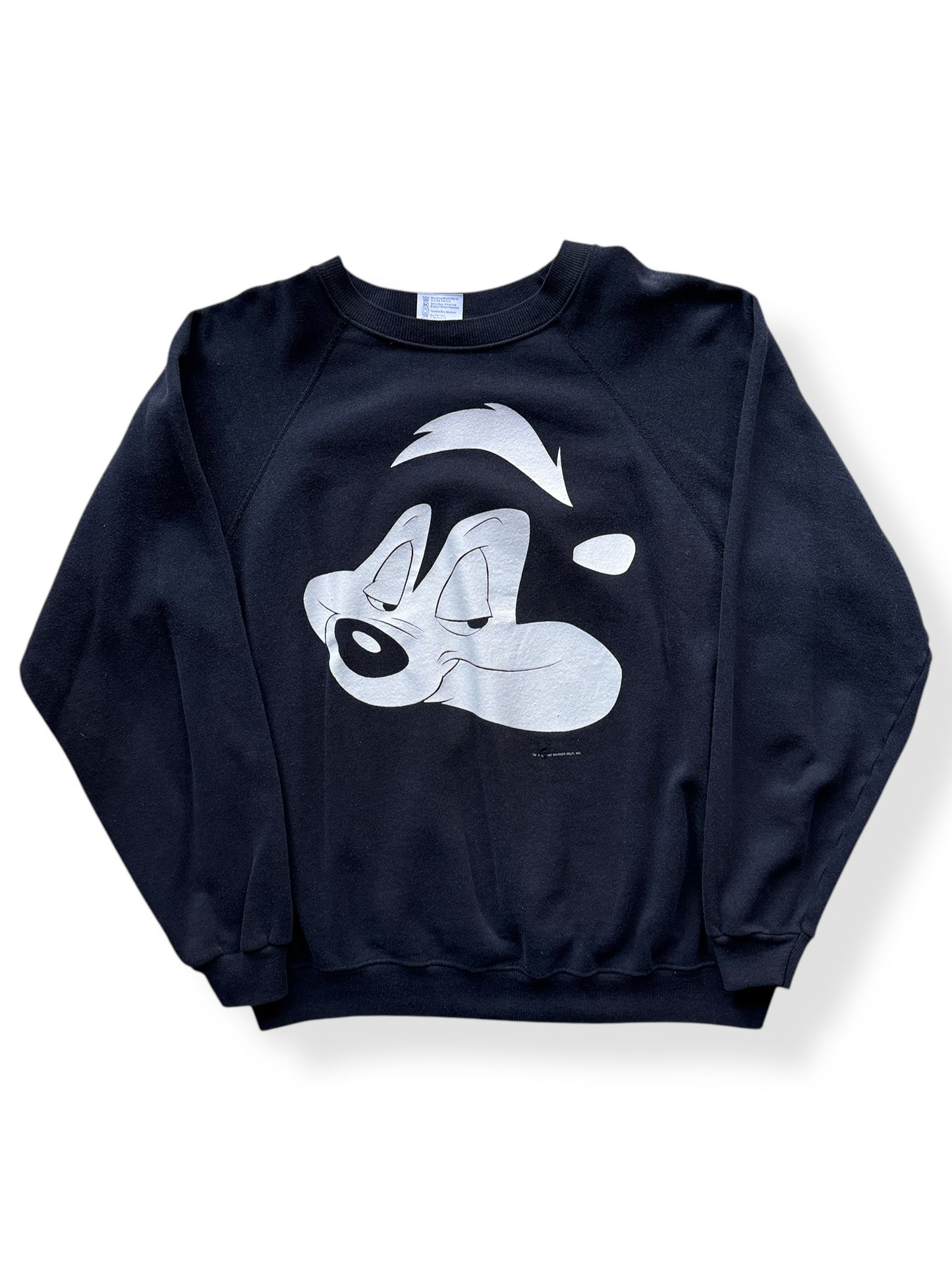 Front of Vintage Pepe LePew Crewneck SZ XL