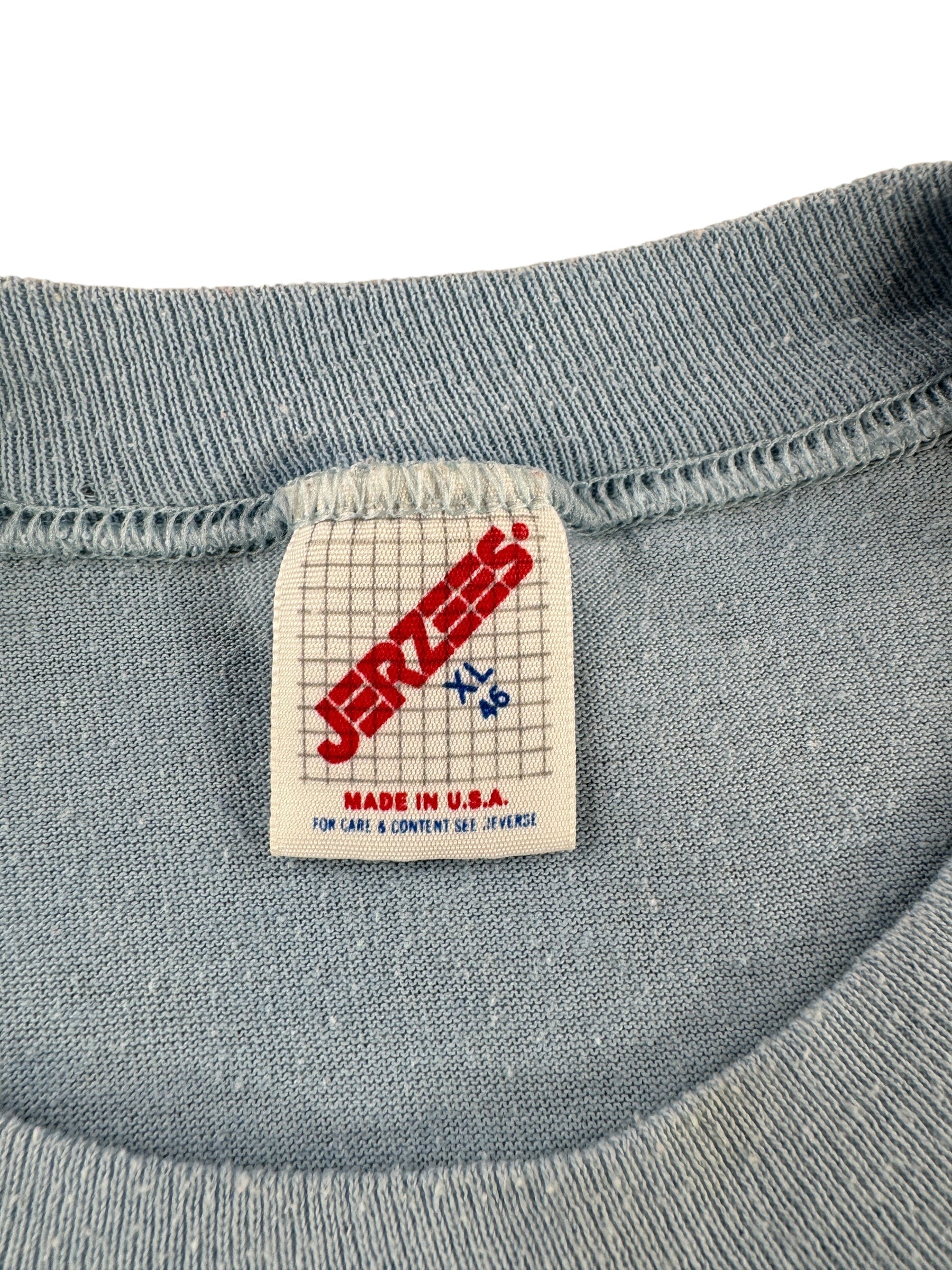 Tag on Vintage 1988 Alaskans For Jesse Jackson Tee SZ XL