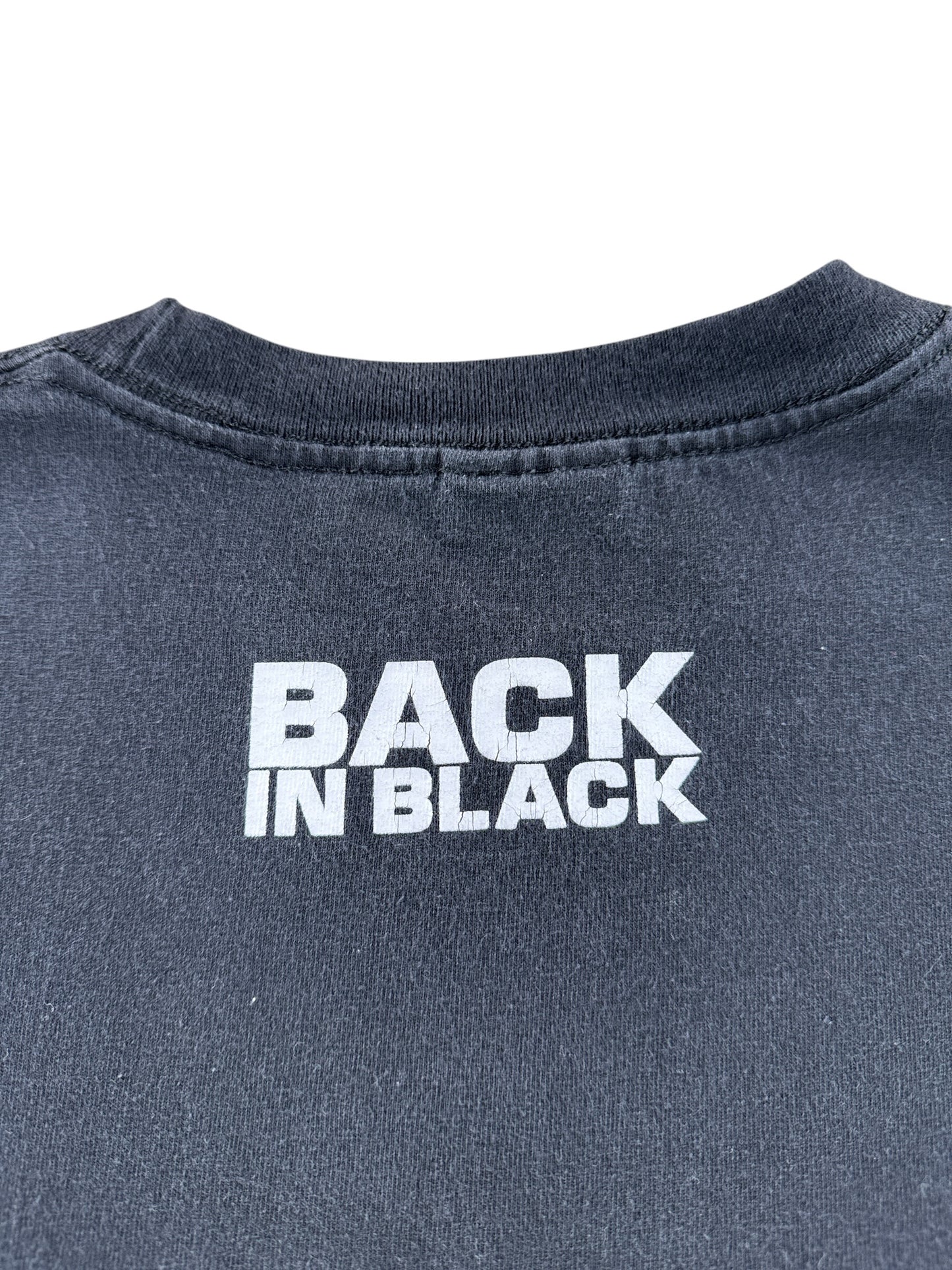 Back Graphic of Vintage Men in Black 2 Tee SZ L (Fits M)