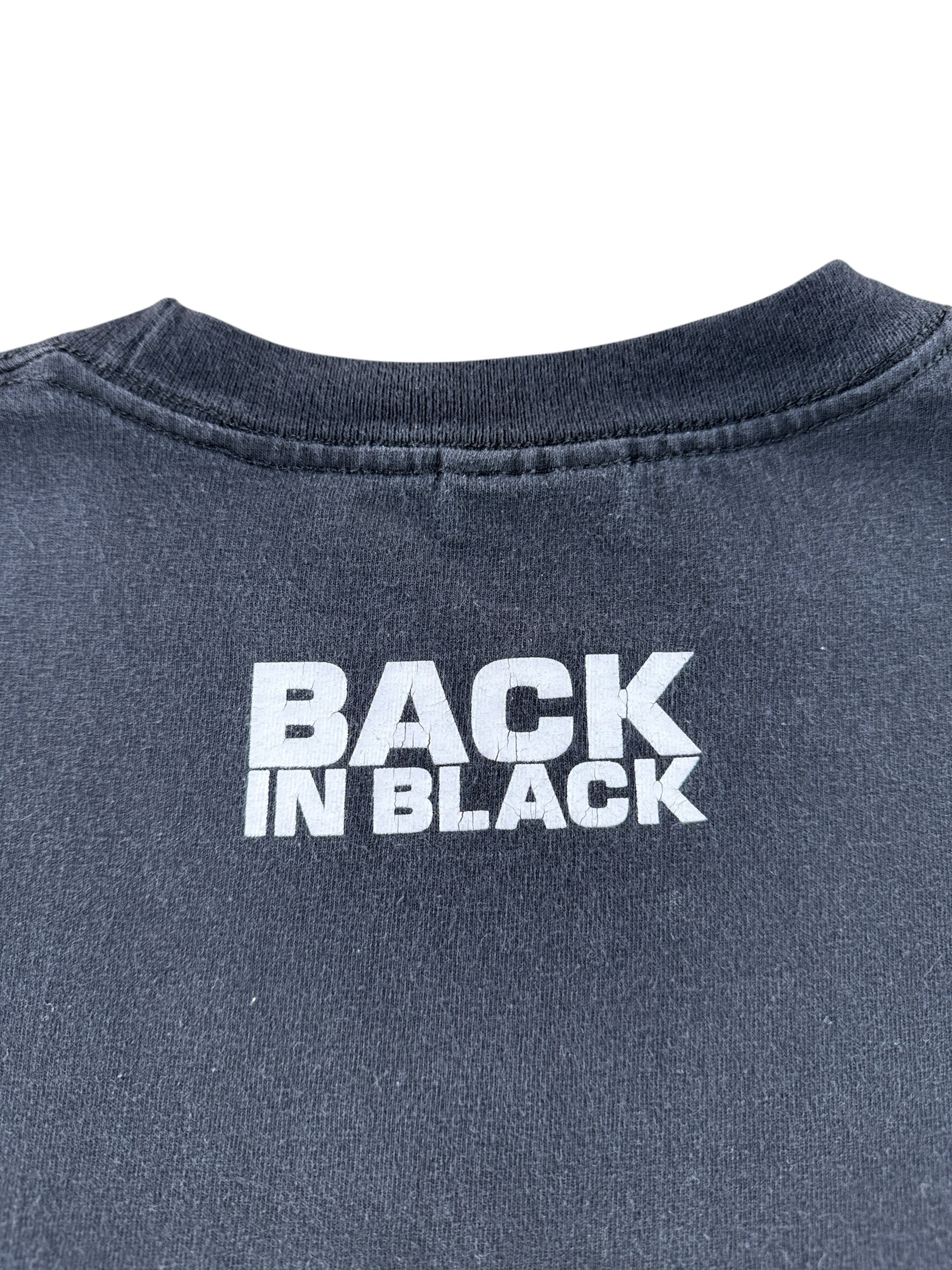 Back Graphic of Vintage Men in Black 2 Tee SZ L (Fits M)