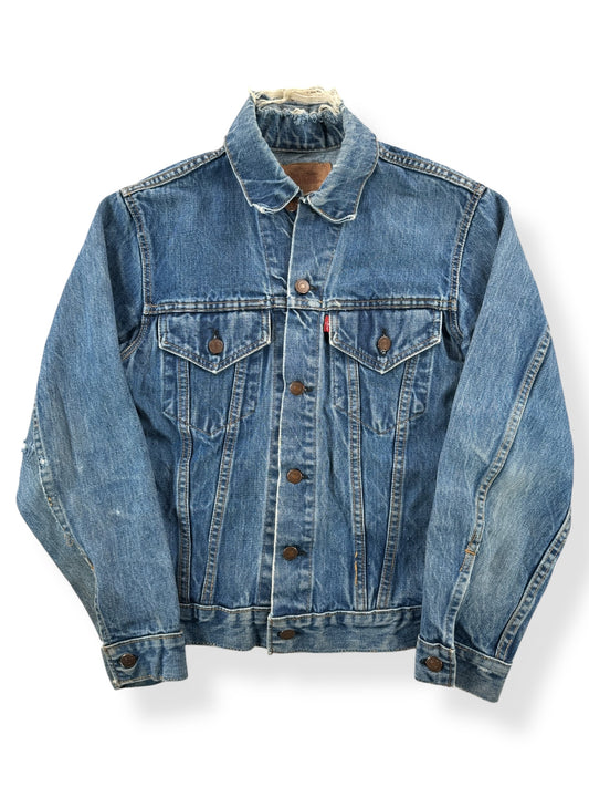 Front of Vintage Levis Big E Type 3 Trucker Jacket SZ XS