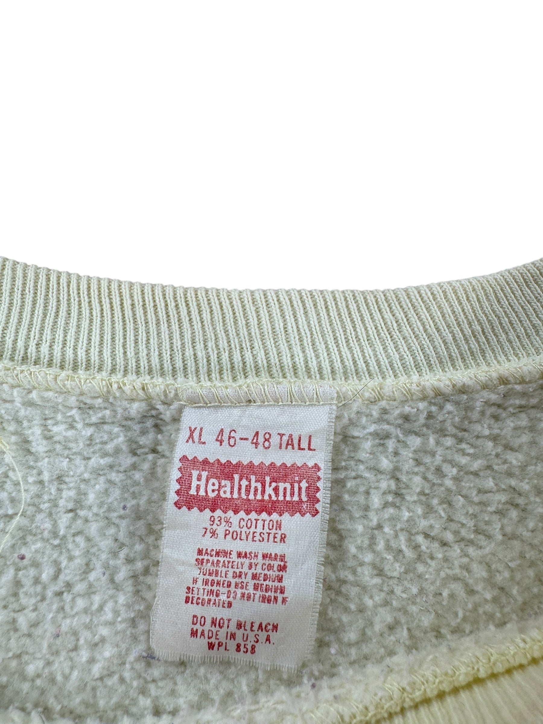 Tag on Vintage La Jolla Shores Beach & Tennis Club Crewneck SZ XL