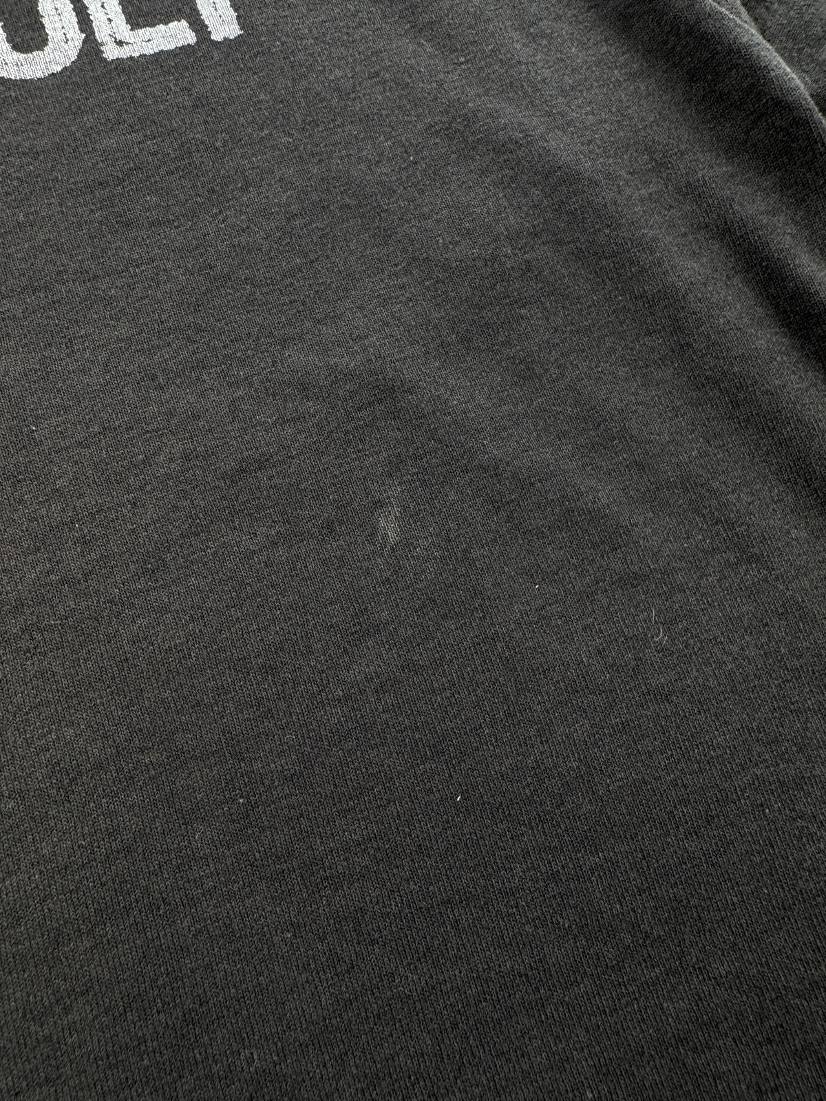 Stain on front of James Dean Death Cult Tee SZ XL