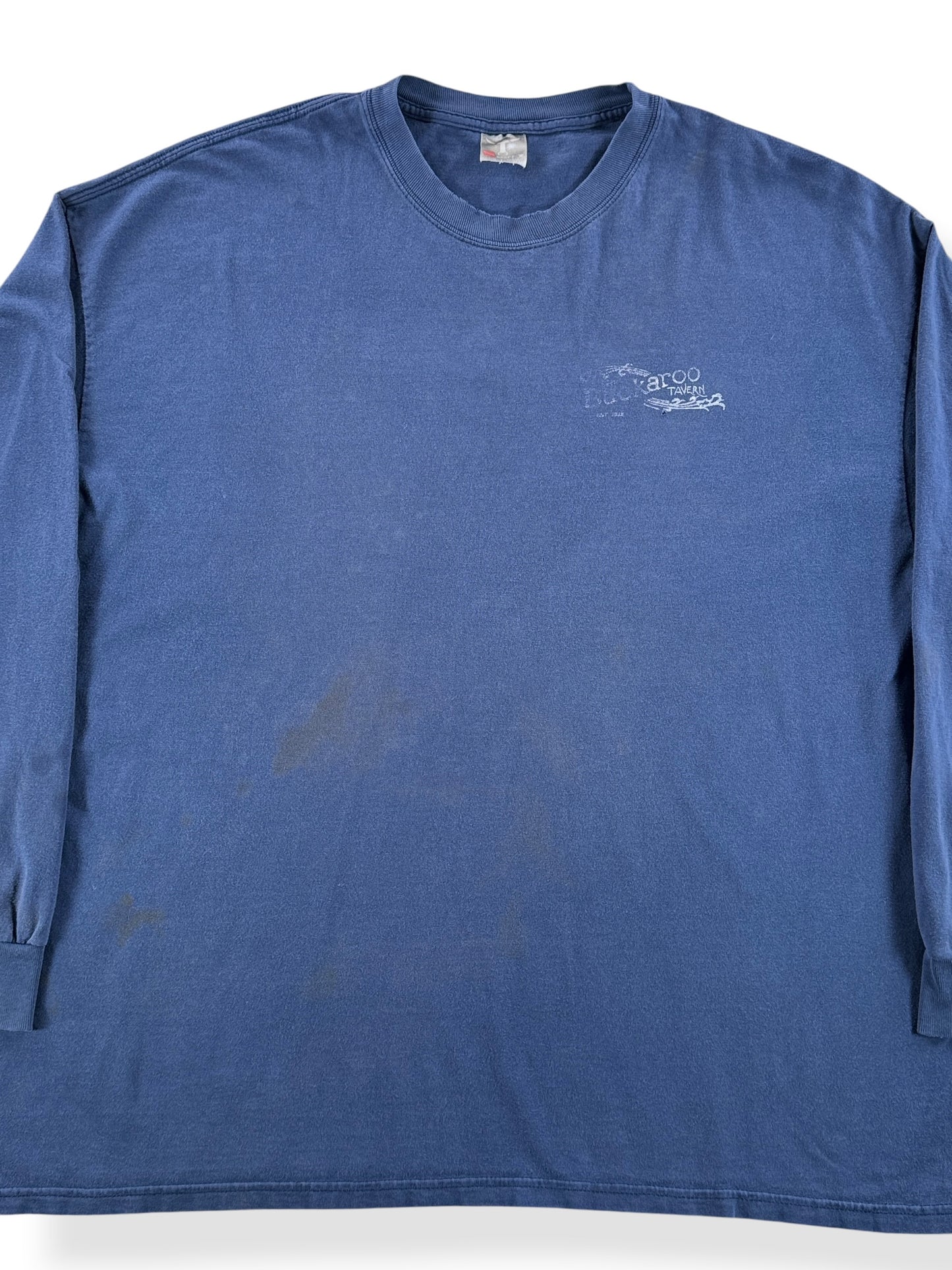 Front Close Up of Vintage Buckaroo Fremont Longsleeve Tee SZ XL