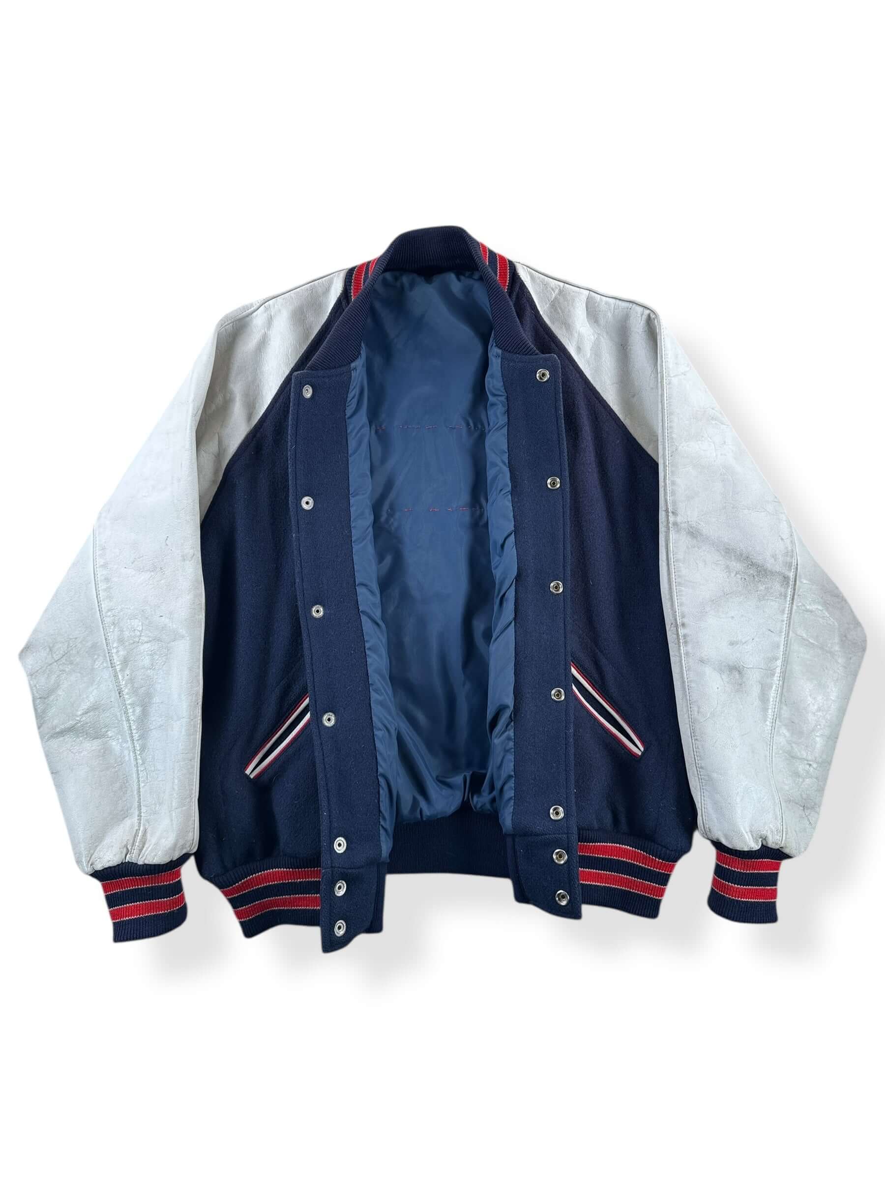 Inside of Vintage Honda Varsity Jacket SZ 48