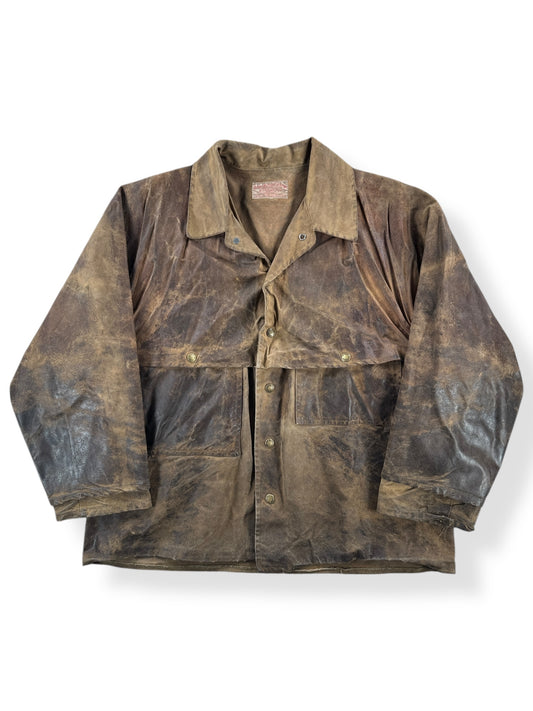 Front of Vintage Filson Tin Cloth Jacket SZ M