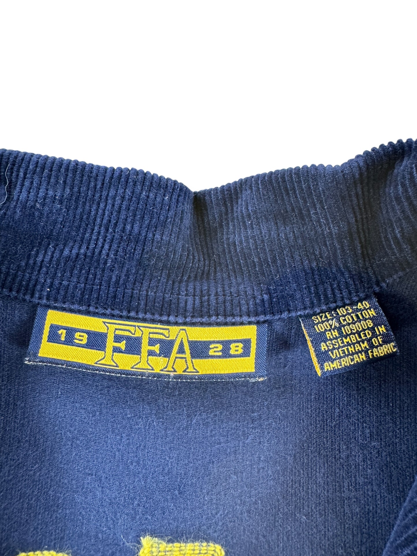 Tag on Vintage North Lake Oregon FFA Jacket SZ 40