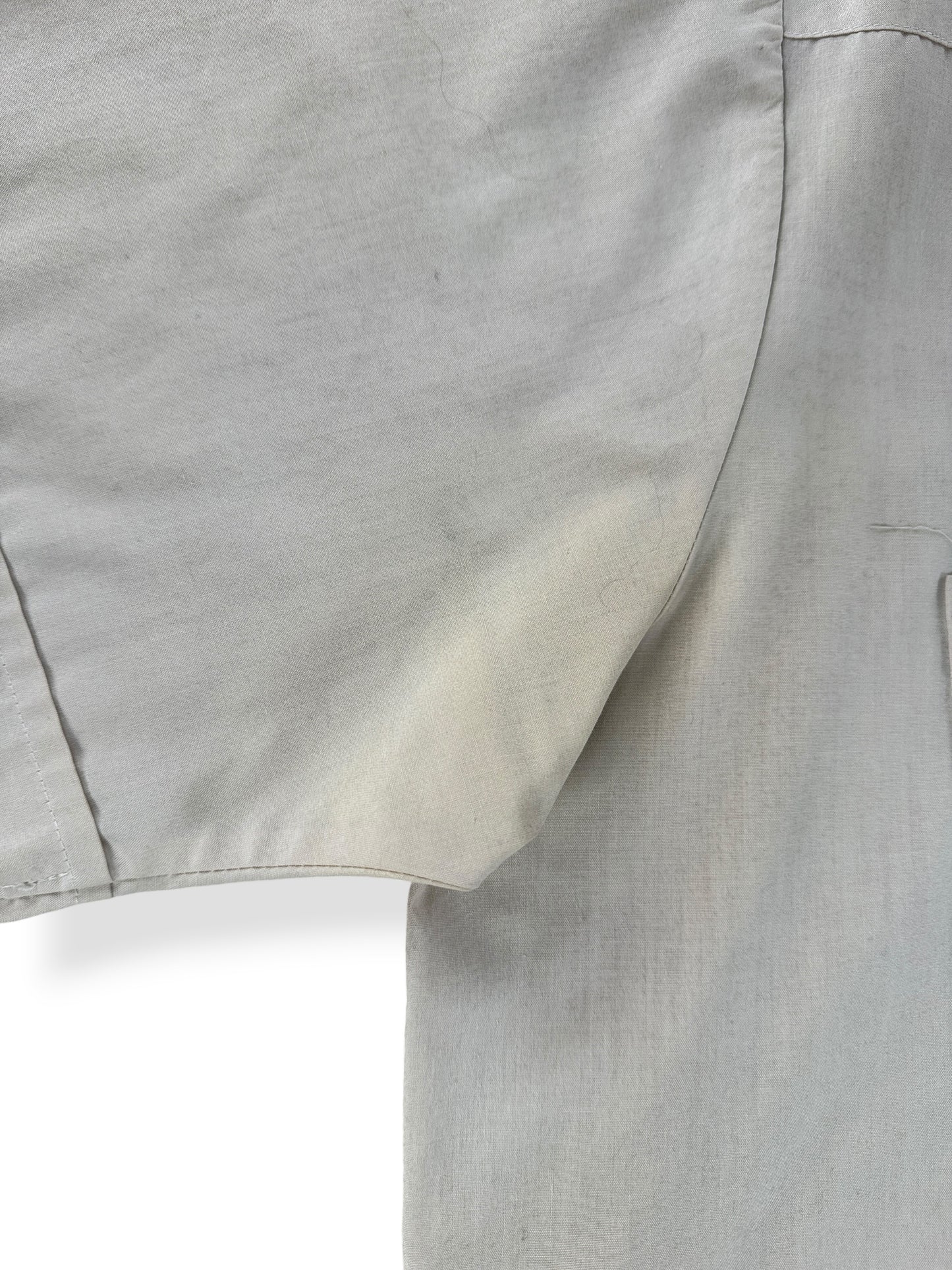 Discoloration on Vintage Haband Guayabera Shirt SZ XL