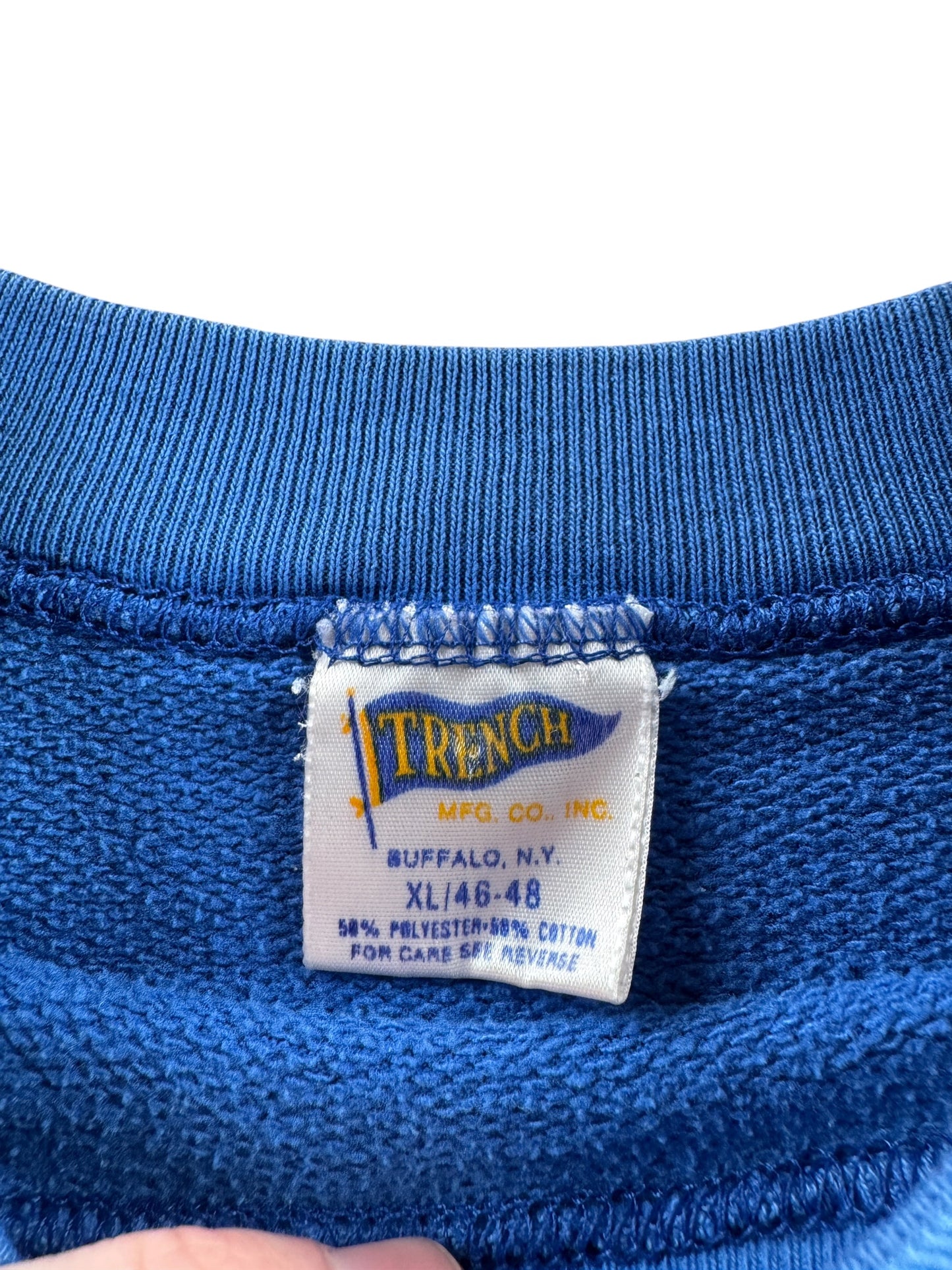 Tag on Vintage Seattle Seahawks 1988 AFC Champs Crewneck SZ XL (Fits L)