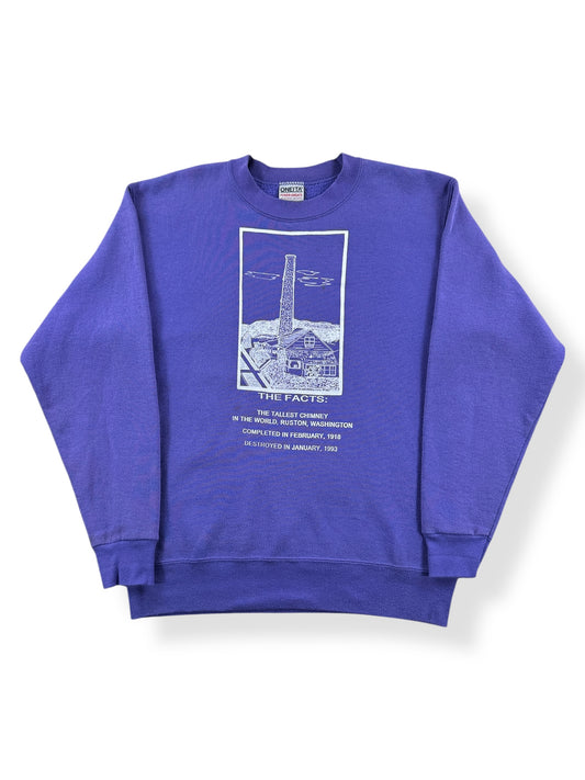 Front of Vintage Chimney Crewneck SZ M