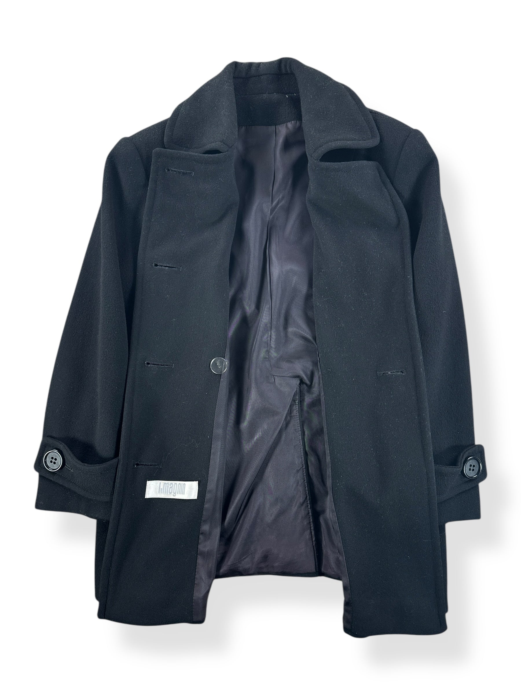 Inside of Vintage I. Magnin Pea Coat