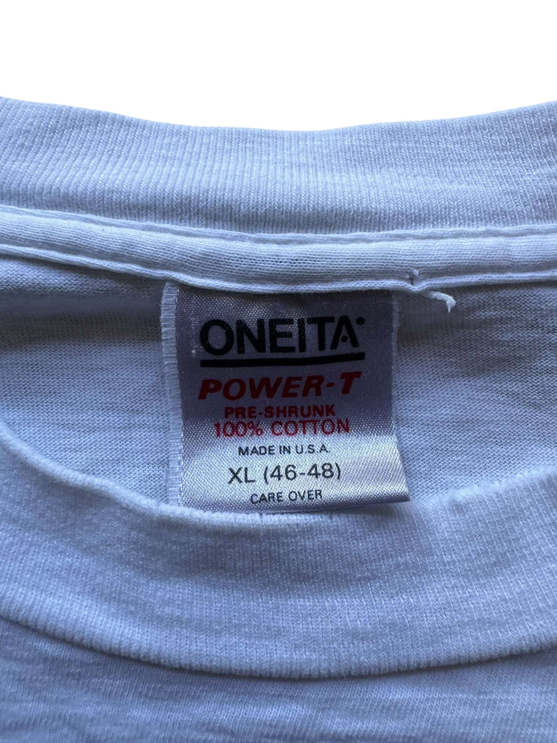 Tag on Vintage Oneita University of Washington Tee SZ XL