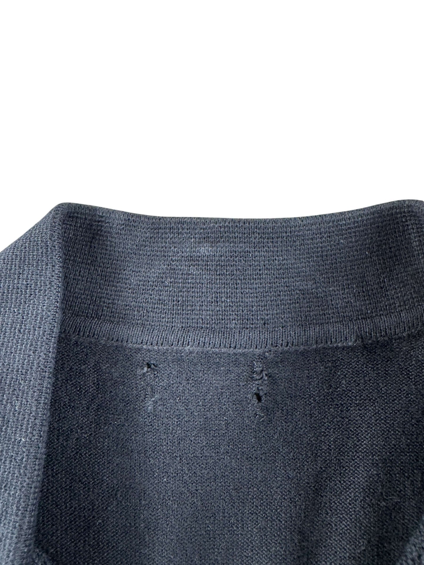 Holes on Vintage Knit Short Sleeve Shirt SZ S