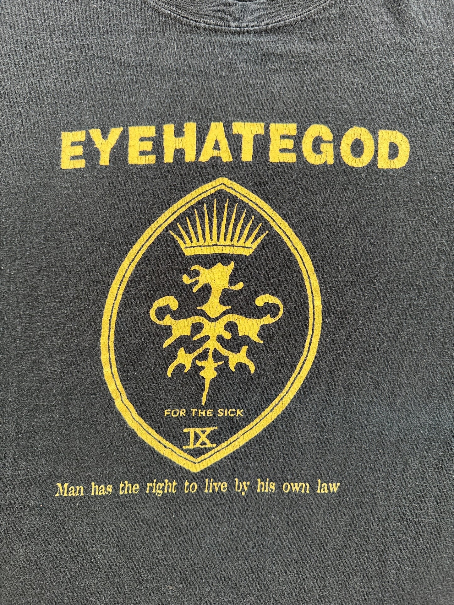 Graphic of Vintage 00's Eyehategod Tee SZ L