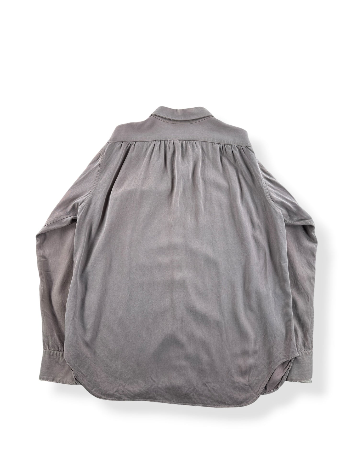 Back of Vintage Towncraft Gabardine Shirt SZ M AS IS