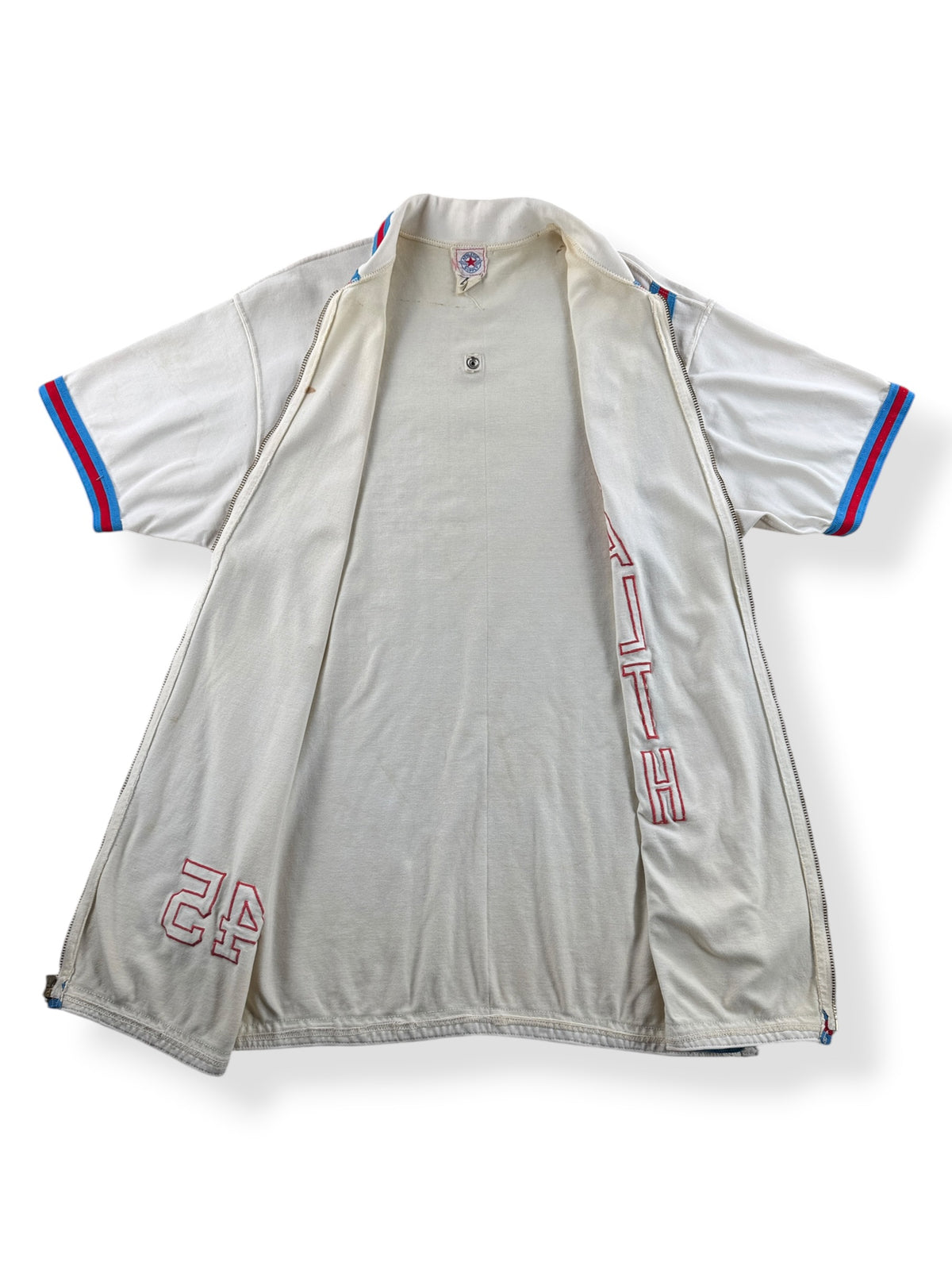 Inside of Vintage Athletic Supply Sealth Jersey SZ 44