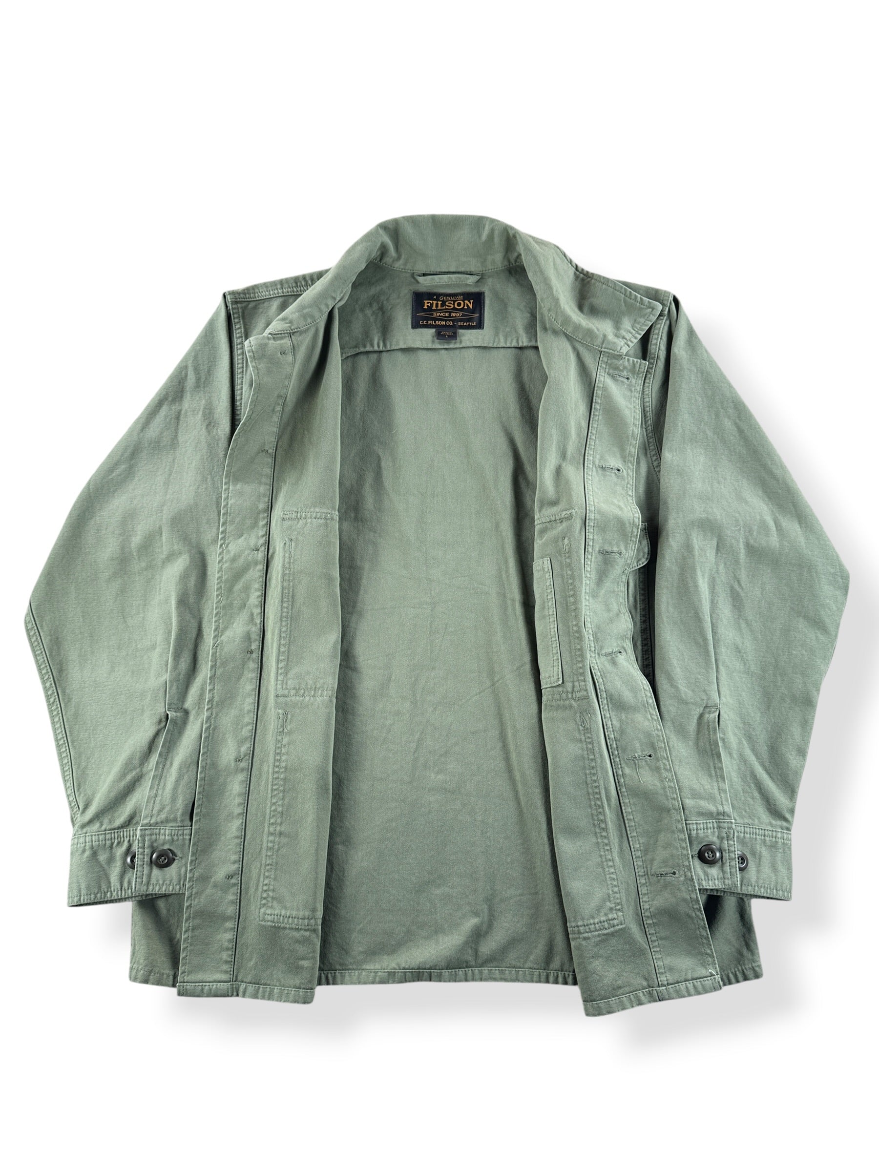 Inside of Filson Men's Field Cruiser Jacket SZ L
