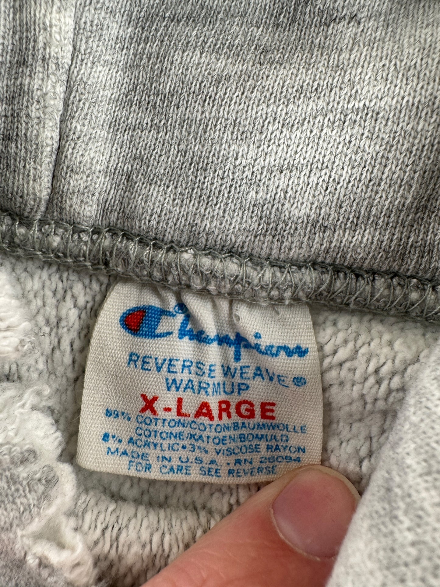 Tag on Vintage Champion Reverse Weave Hoodie SZ XL (Fits L)