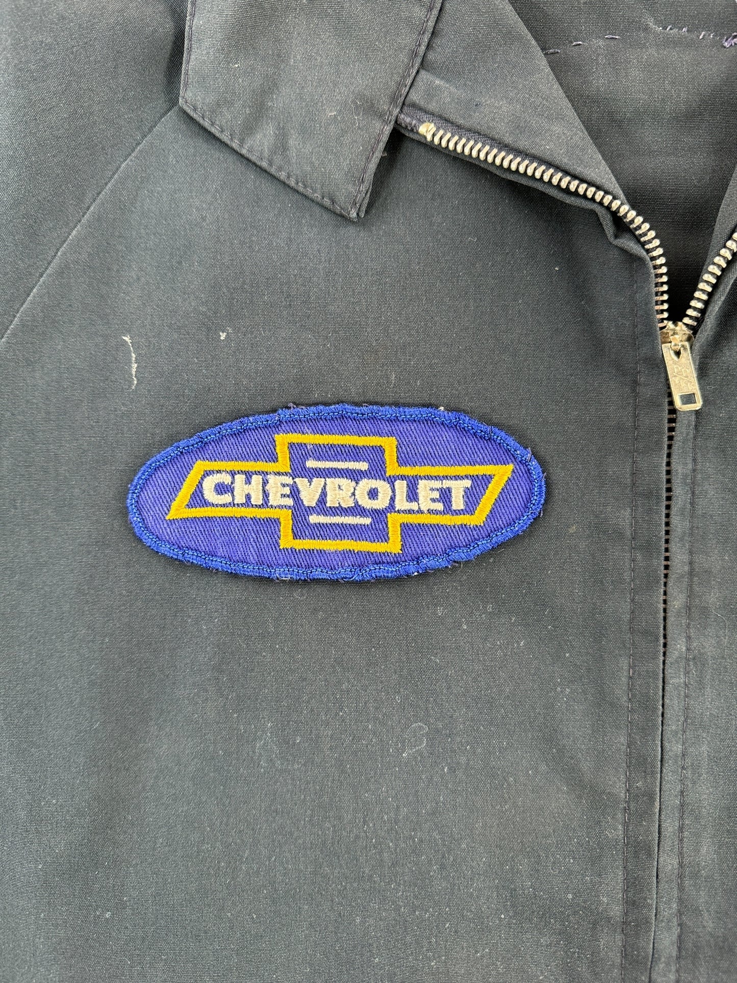 Front Patch on Vintage Car Club Jacket SZ L