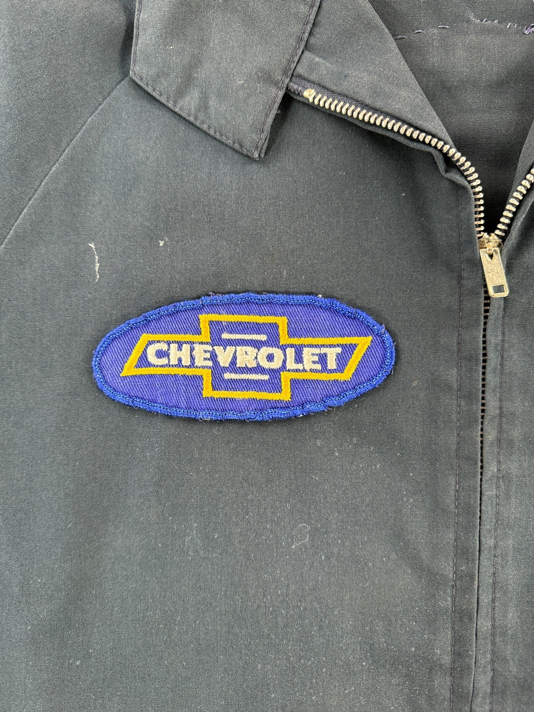 Front Patch on Vintage Car Club Jacket SZ L