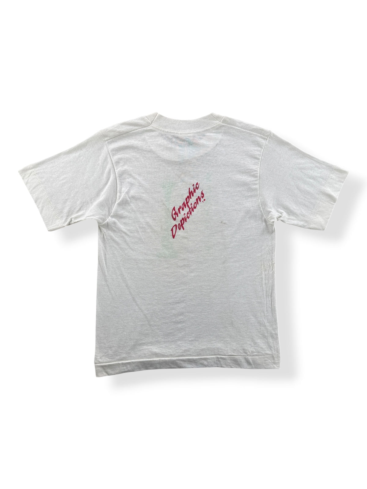 Back of Vintage Seattle Baby Tee SZ XS