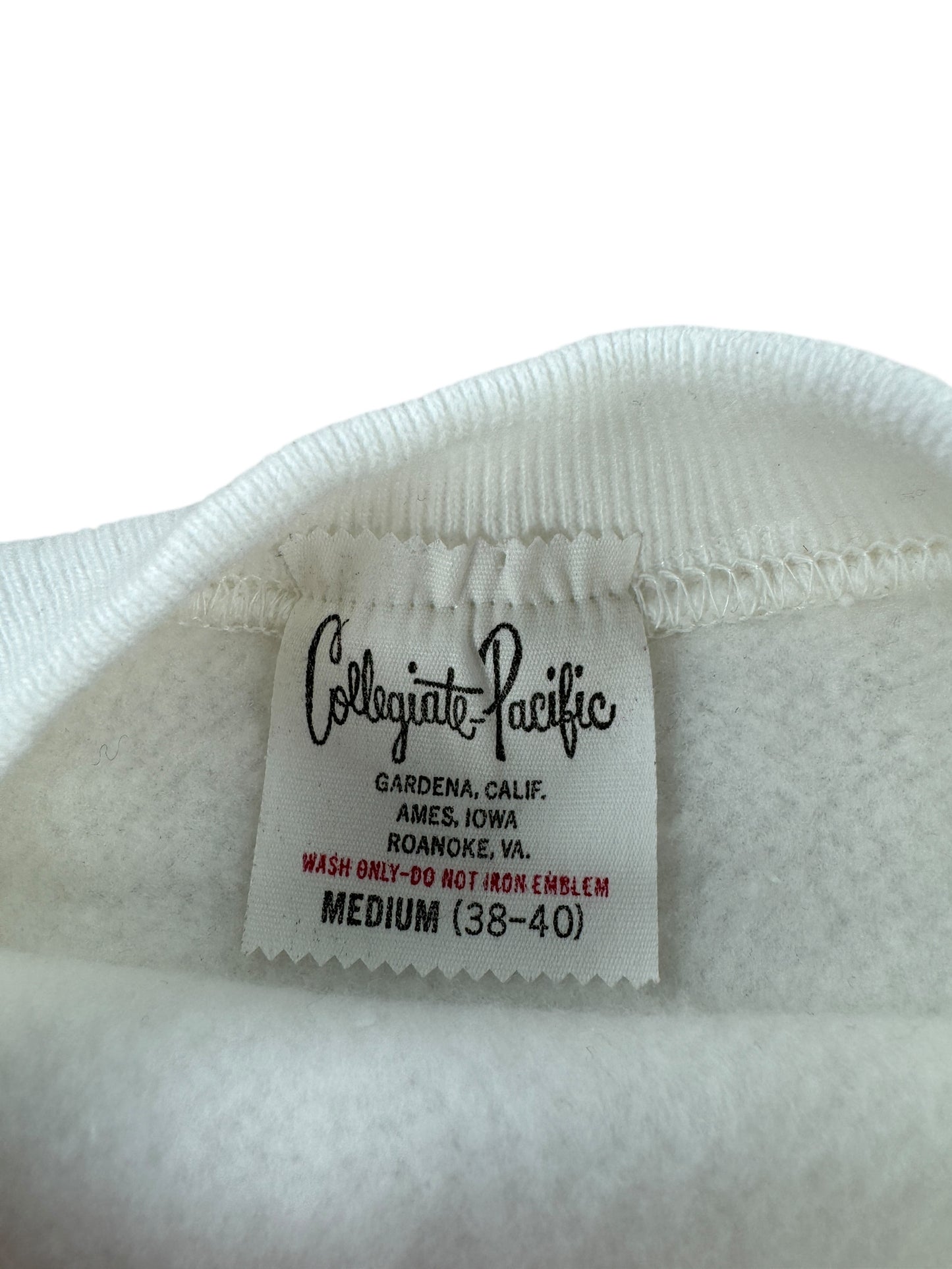 Tag on Vintage NOS 1971 Seattle Sailing Convention Crewneck SZ S