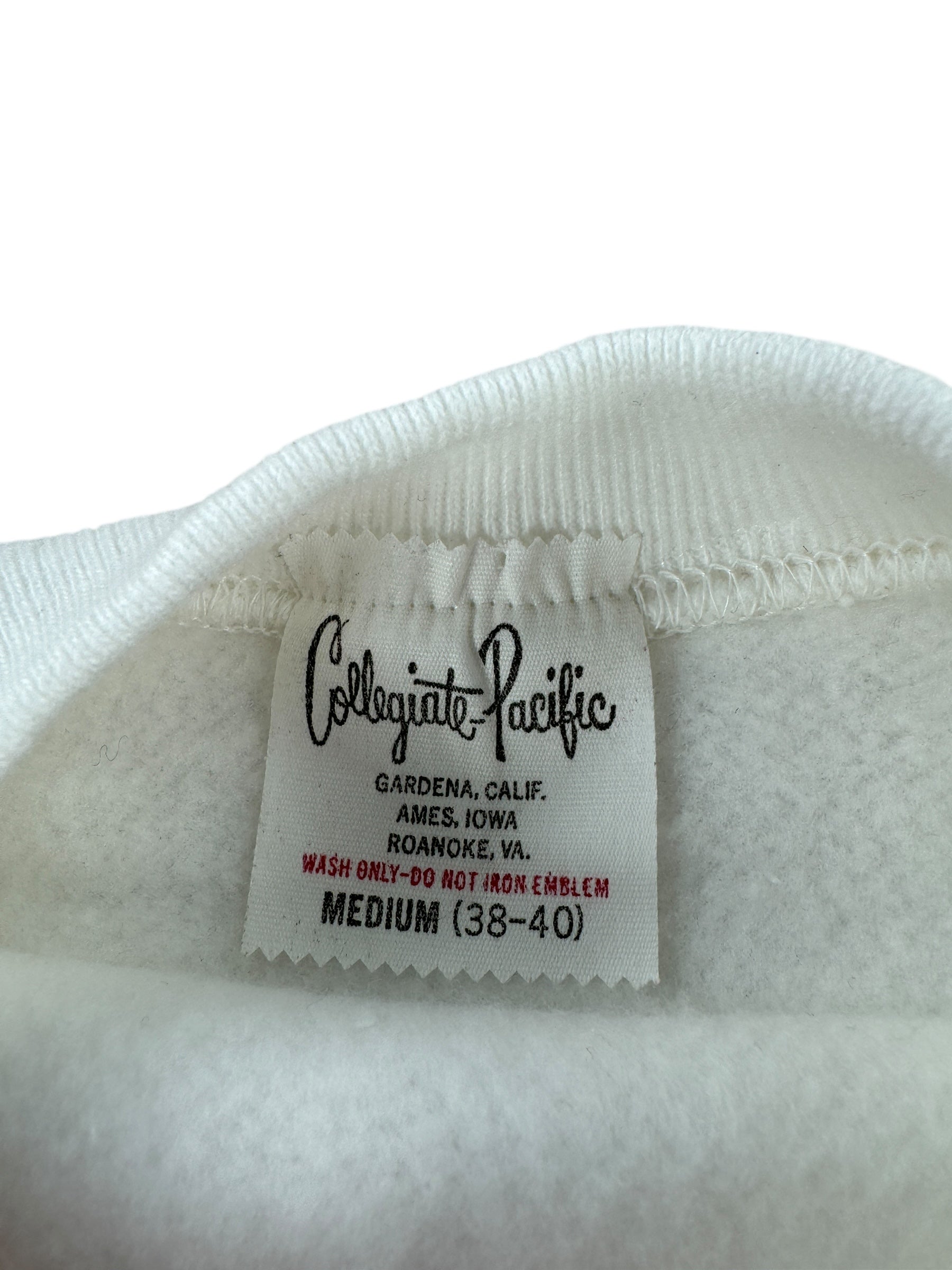 Tag on Vintage NOS 1971 Seattle Sailing Convention Crewneck SZ S