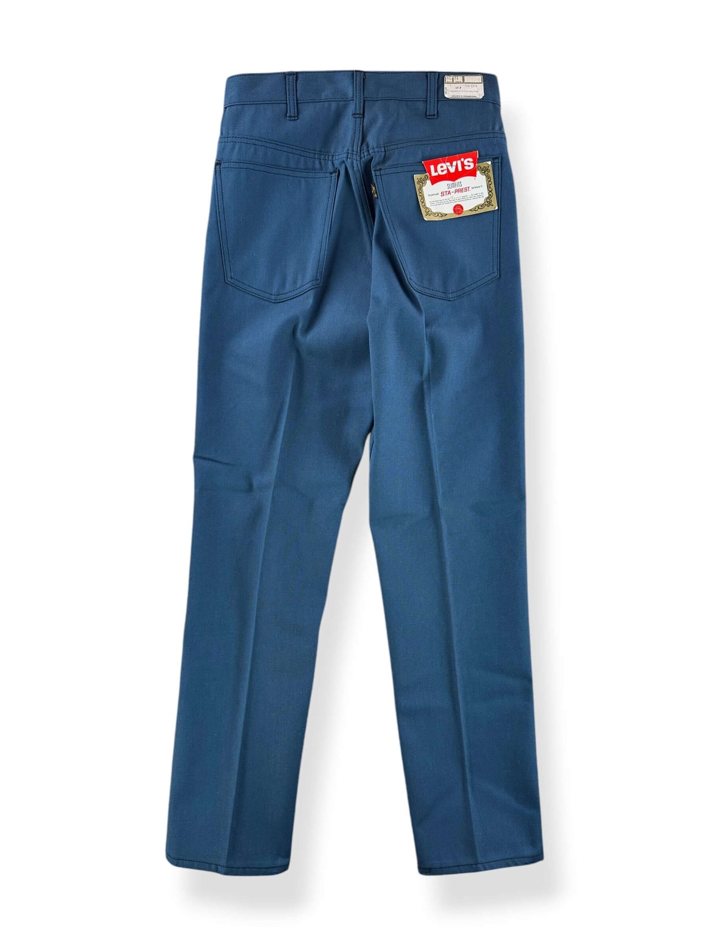 Back of Vintage NOS Levis StaPrest Trousers W32 (Fits W30)