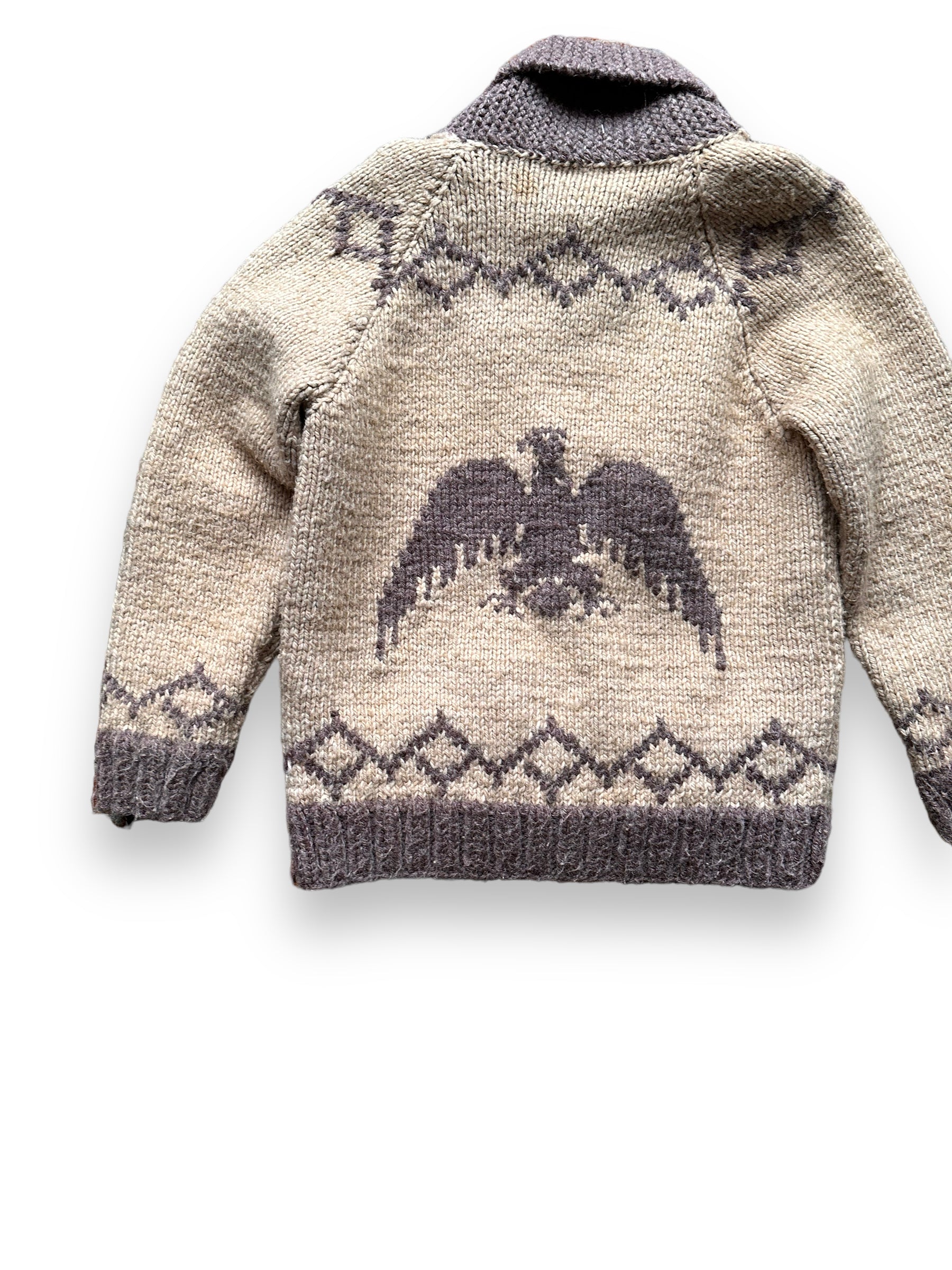 Vintage Eagle Cowichan Sweater SZ M | Vintage Cowichan Sweaters Seattle |  Barn Owl Vintage Seattle