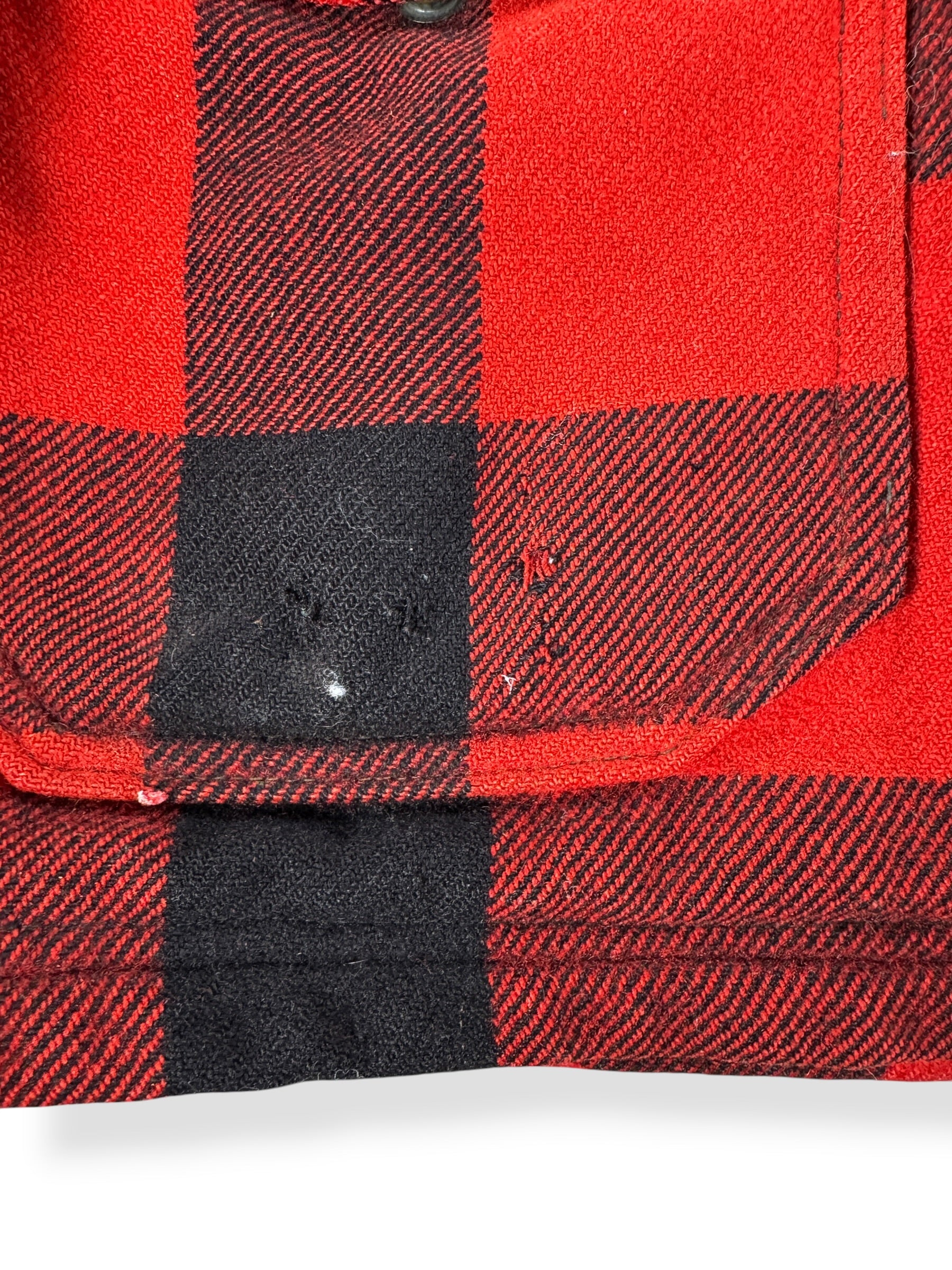 Holes on Vintage 40s/50s Woolrich 2 Piece Hunting Set