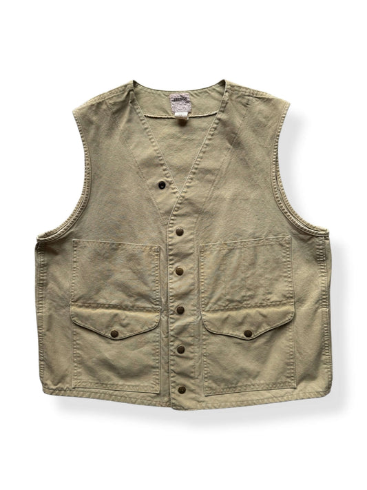 Front of Vintage Filson Dry Tin Vest SZ 44