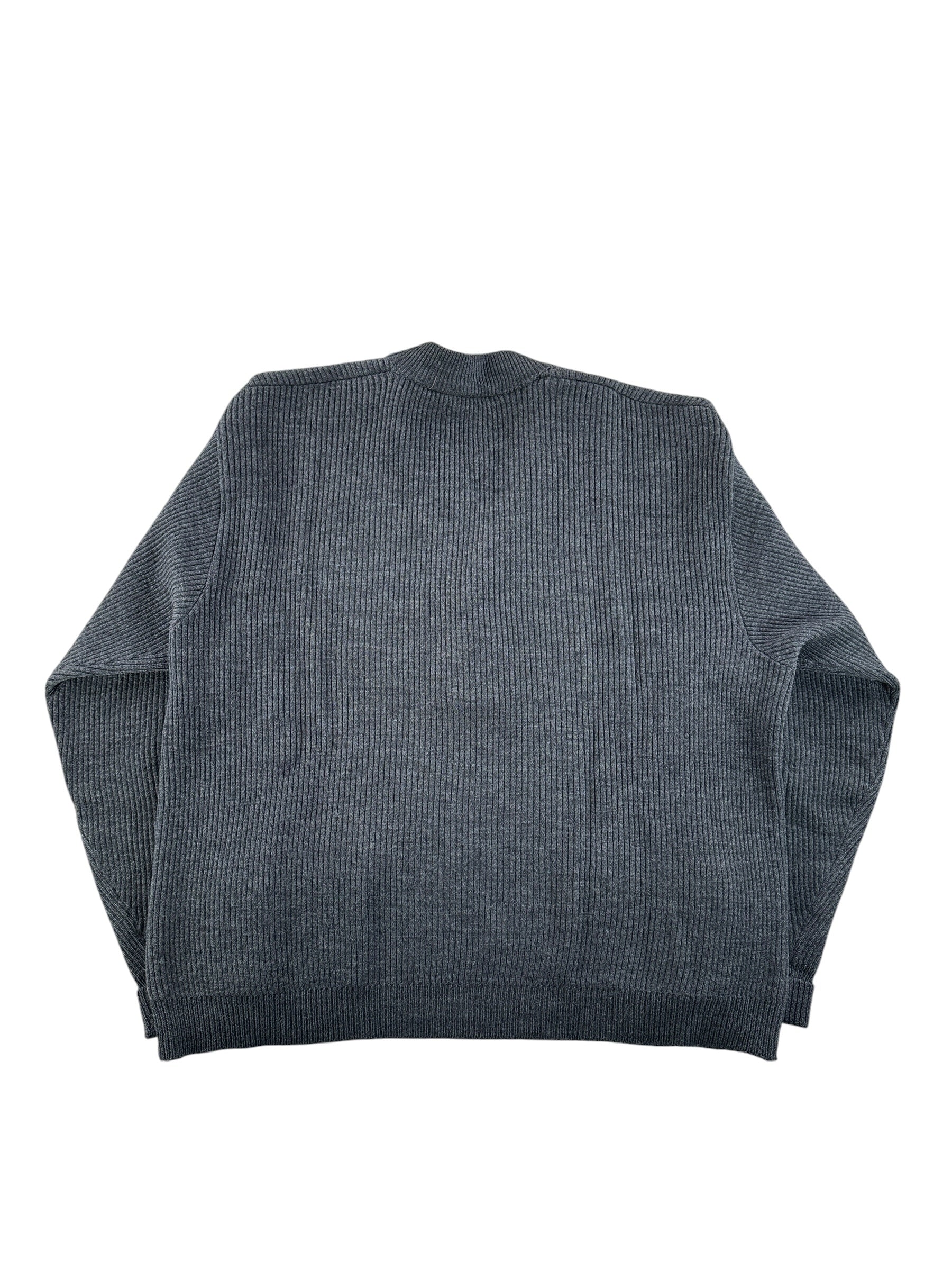 Back of Vintage Buford English Wool Sweater SZ L