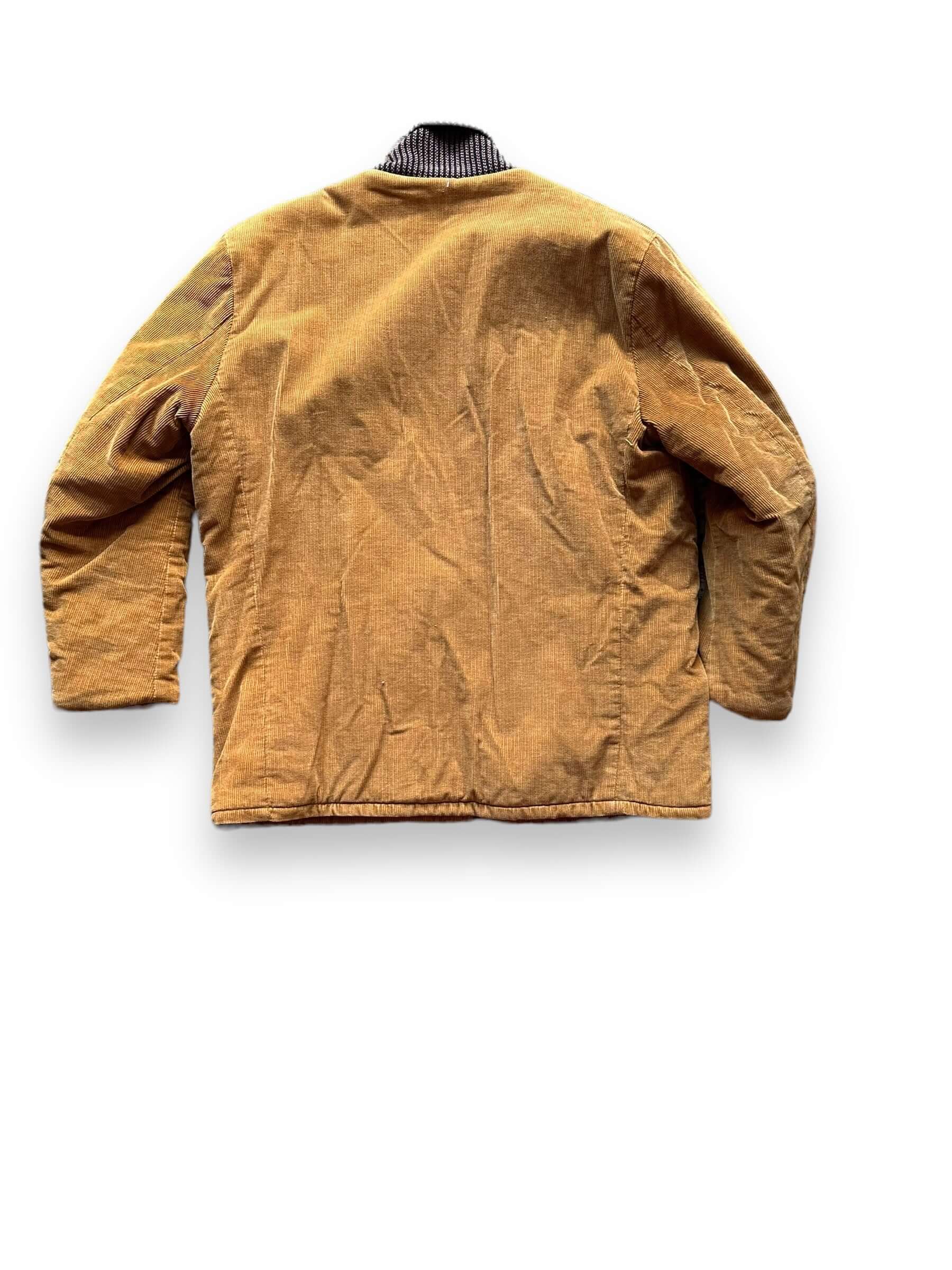 Rear View of Vintage Deluxe Quality Outerwear Corduroy Clicker Jacket SZ XL | Vintage Clicker Coat Seattle