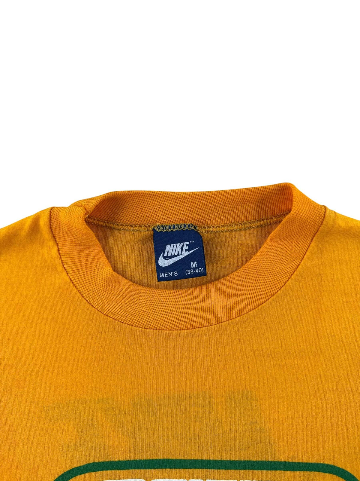 Collar on Vintage 80s Lenny Wilkens Basketball Camp Nike Tee SZ M (Fits S)
