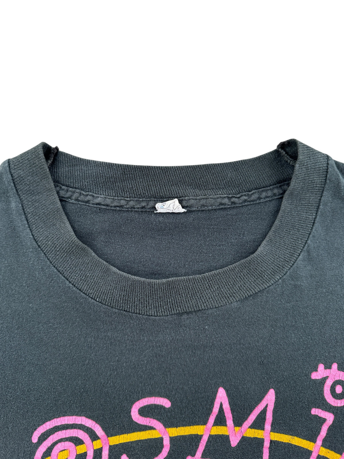 Collar on Vintage 80s B-52s Cosmic Thing Tee SZ XL (Fits L)