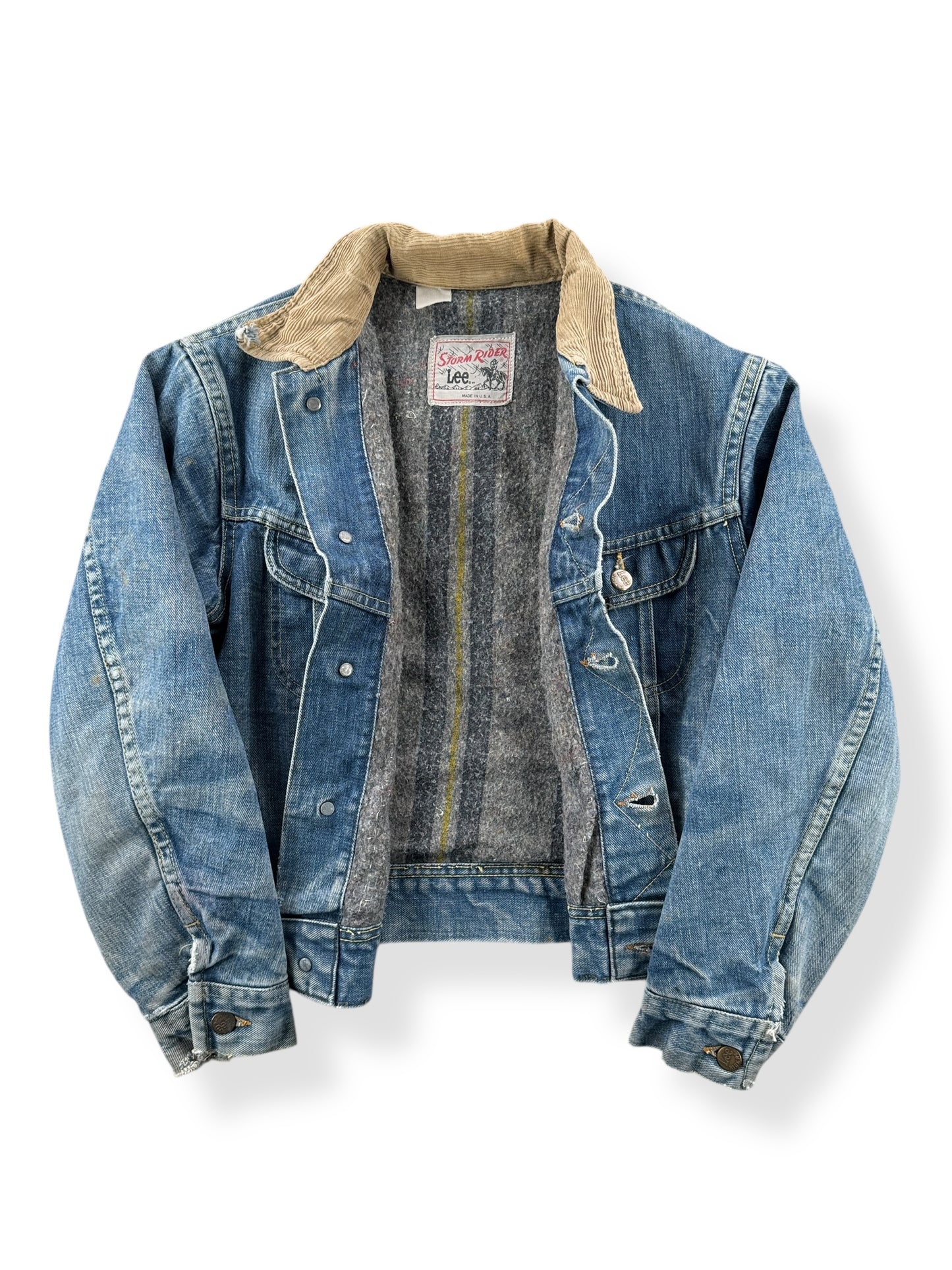 Inside of Vintage Lee Storm Rider AS IS SZ XS