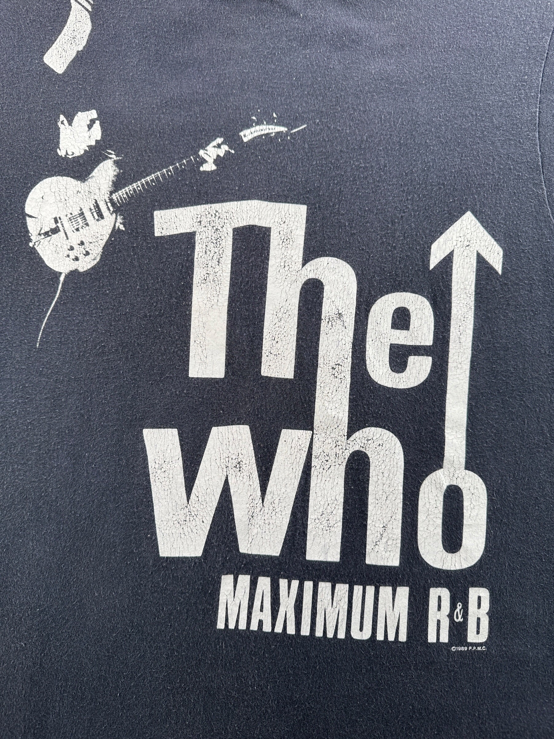 Graphic of Vintage 1989 The Who The Kids Are Alright Tee SZ L (Fits M)