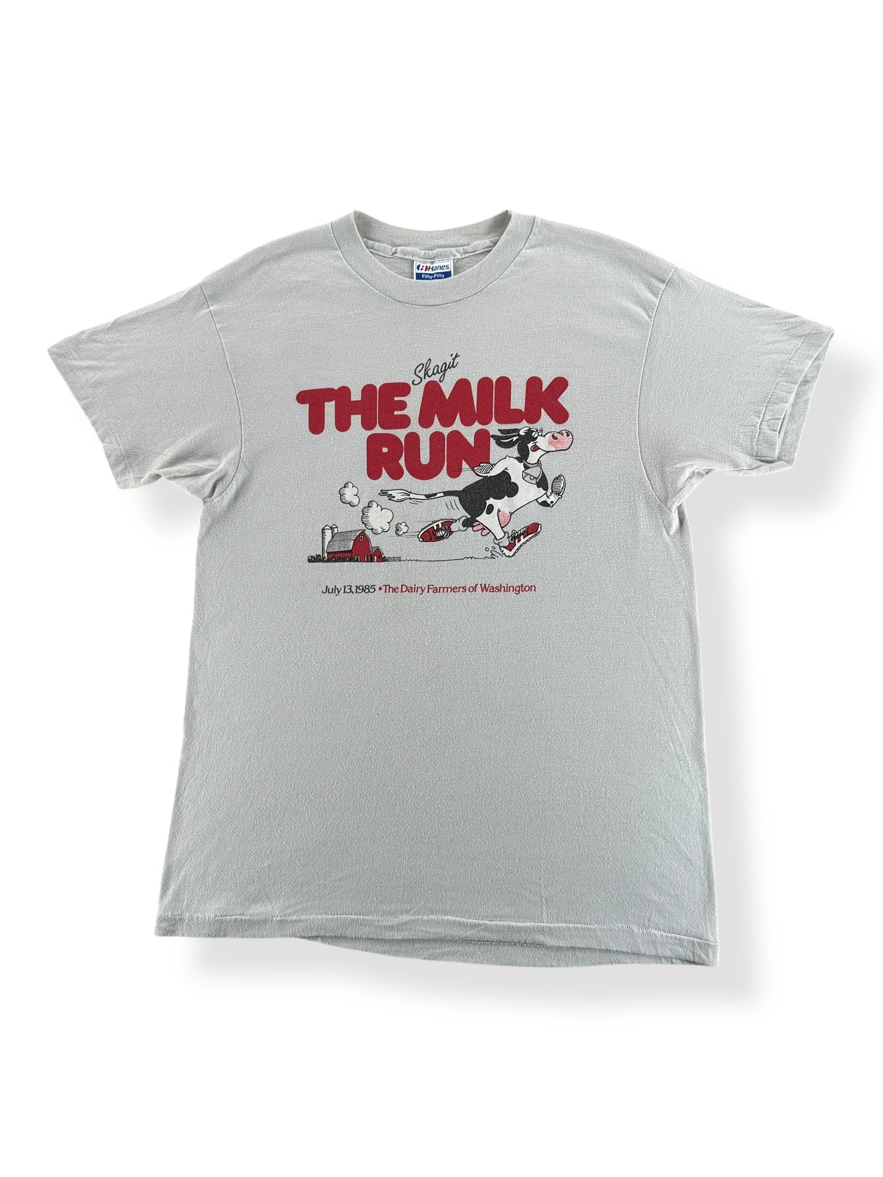Front of Vintage Skagit Milk Run Tee SZ M
