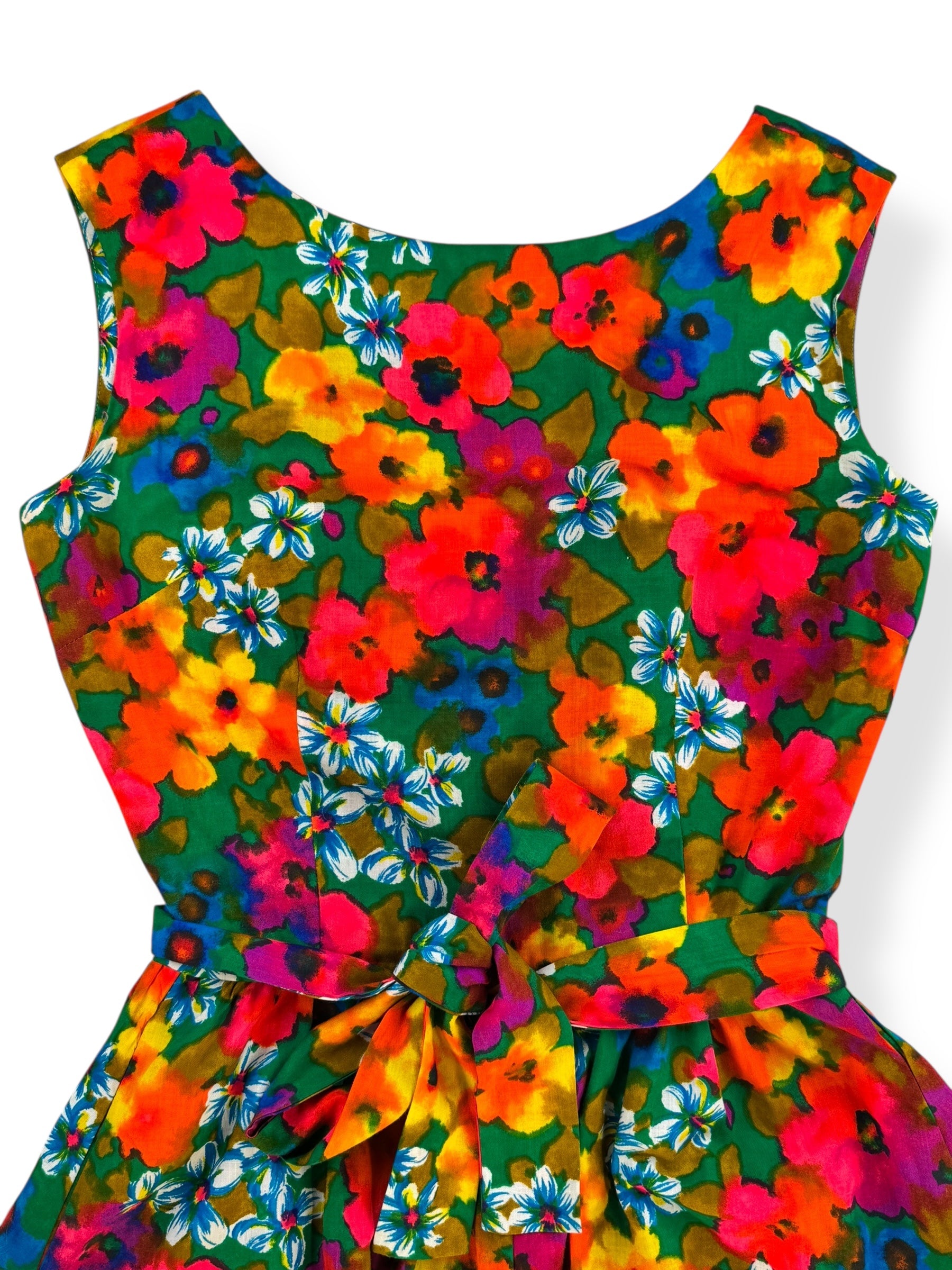 Top 1960s Sun Fashions Palazzo Jumpsuit S