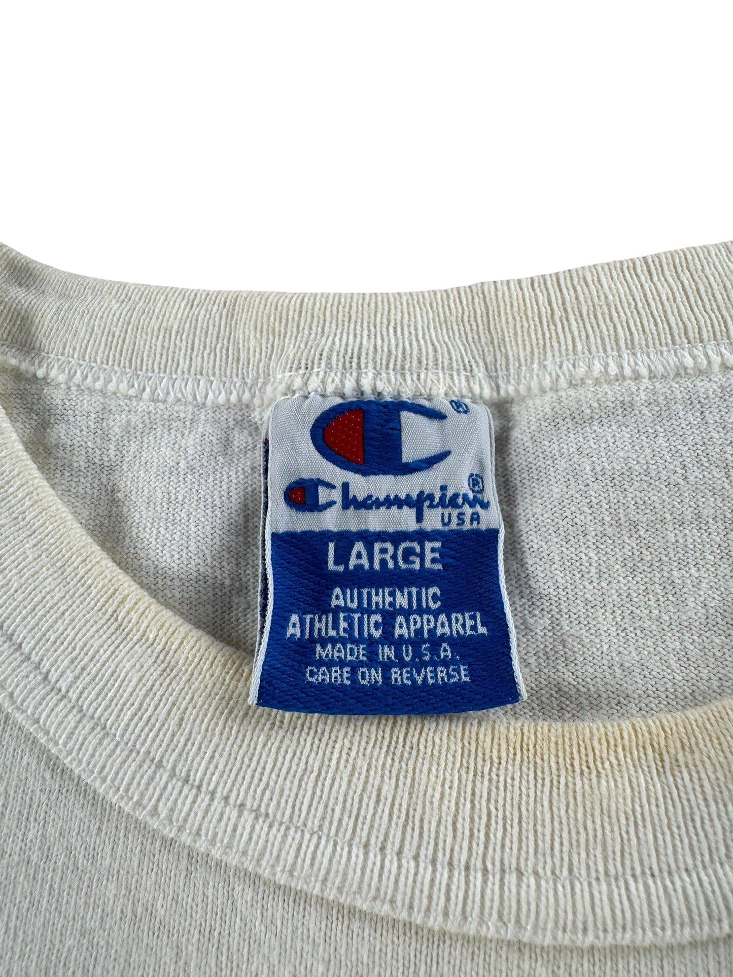 Tag on Vintage Champion Lillehammer '94 Olympics Tee SZ L