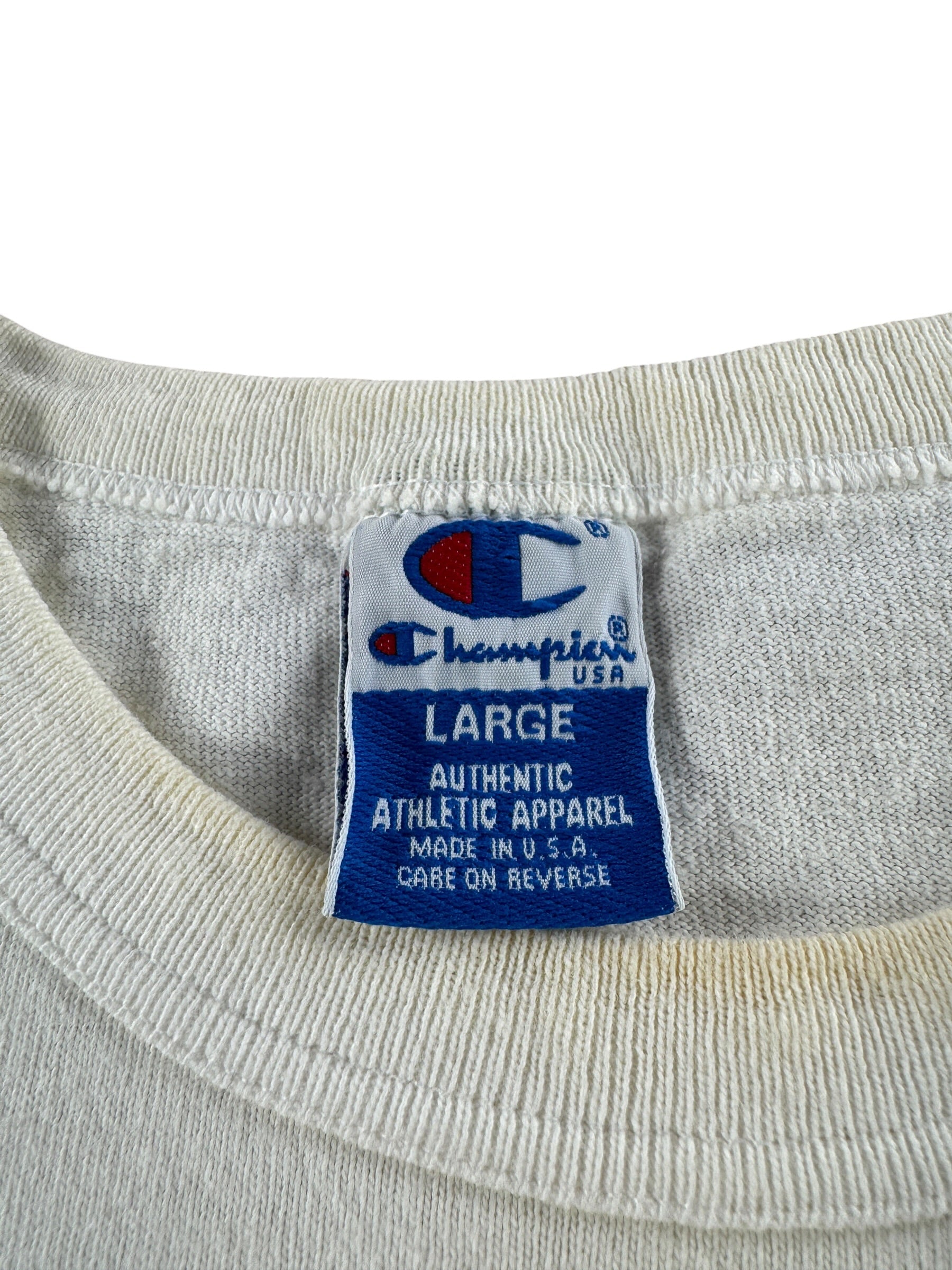 Tag on Vintage Champion Lillehammer '94 Olympics Tee SZ L