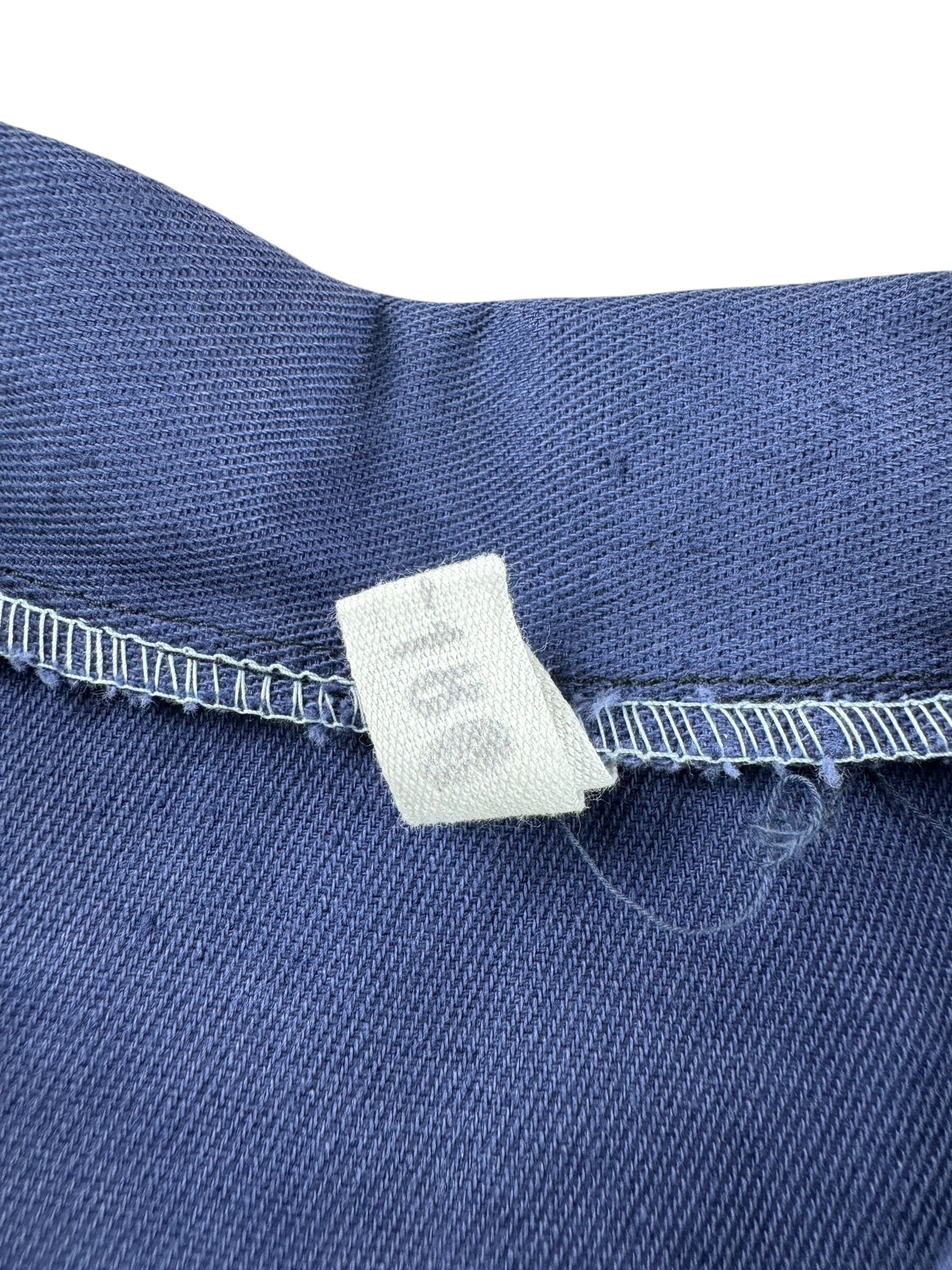 Tag on Vintage Contrast Stitch French Chore Coat SZ XL