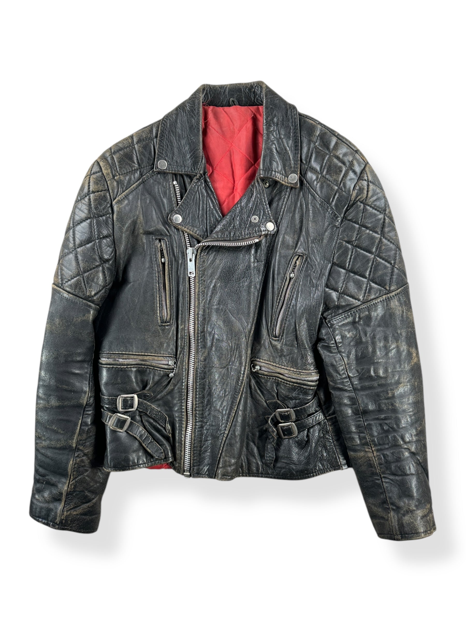 Front of Vintage Lewis Leathers Jacket SZ M
