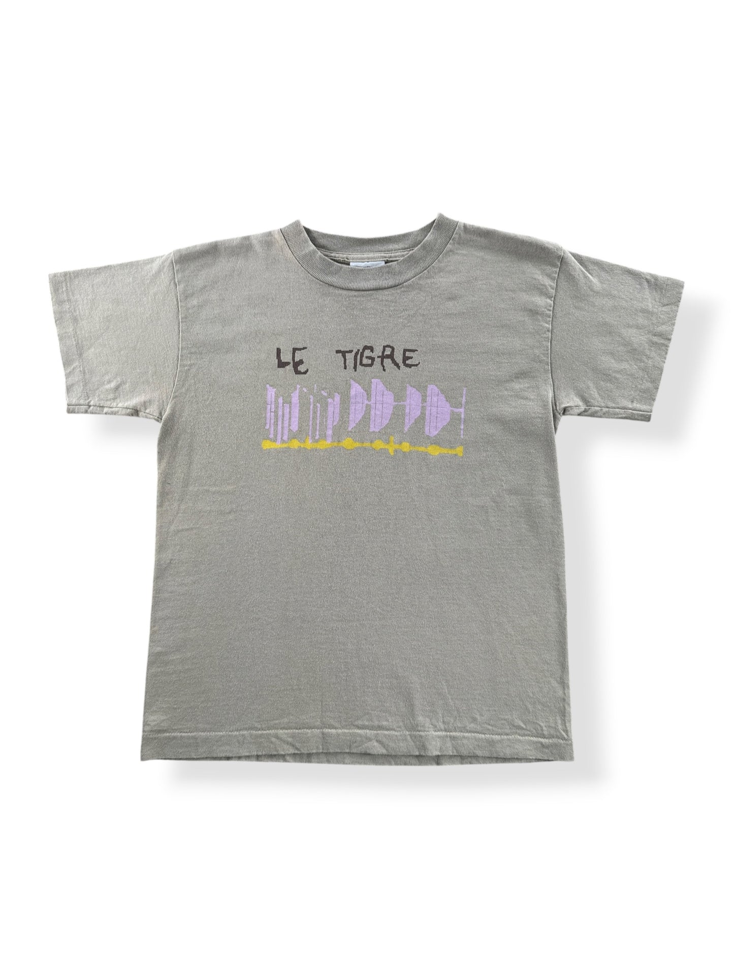 Front of Vintage Le Tigre Baby Tee SZ XS