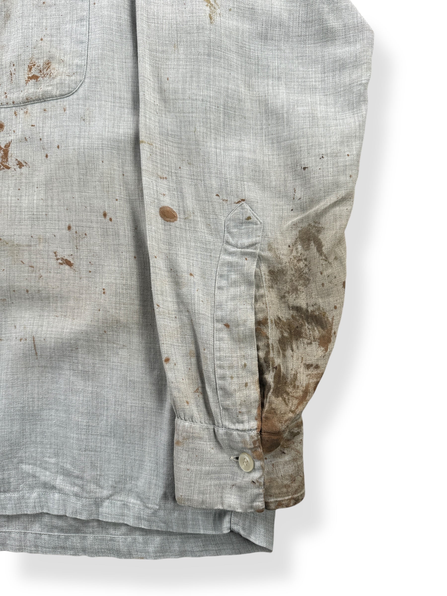 Stains on Vintage Diarrhea Factory Loop Collar SZ L